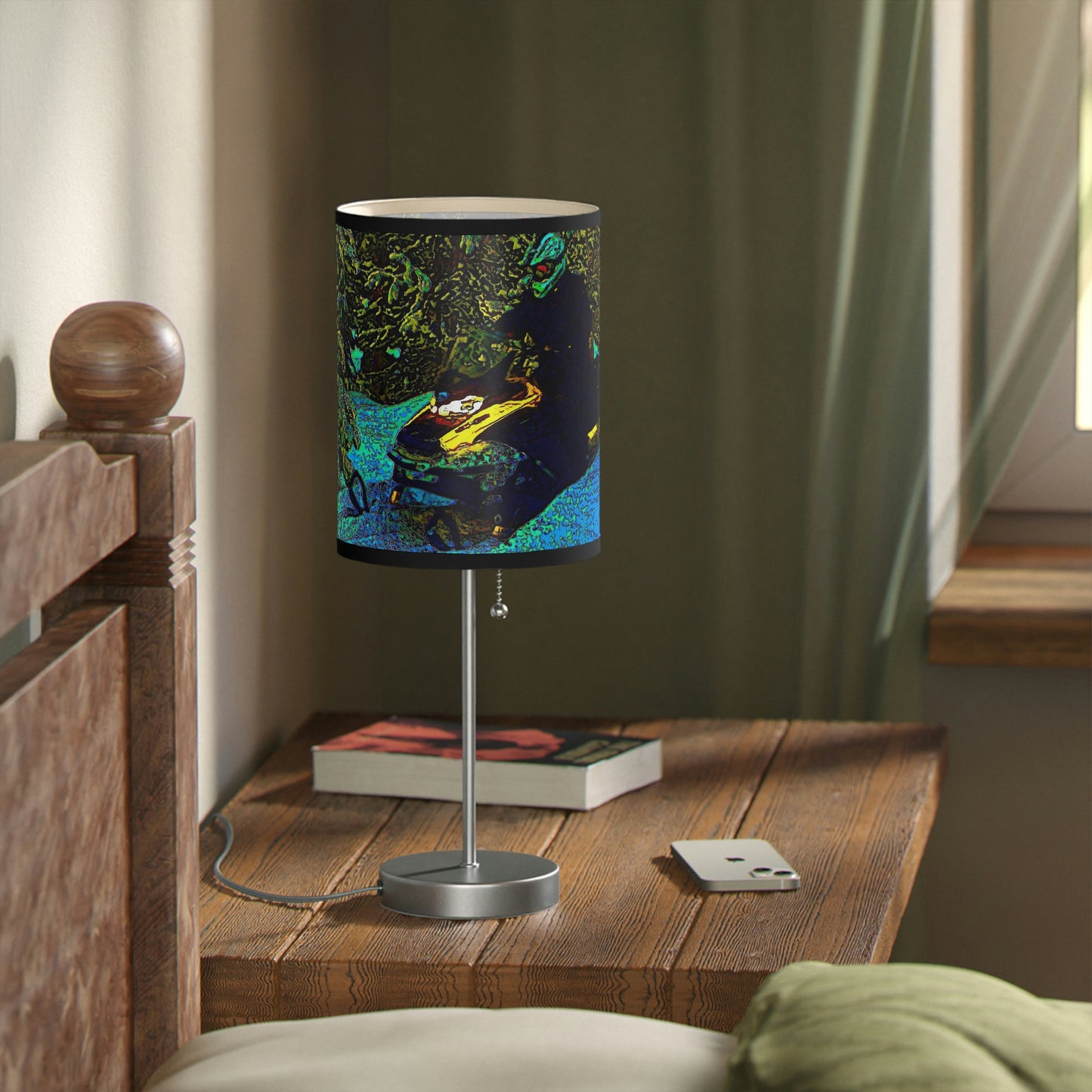 Lamp on a Stand, US|CA plug ... Yep ... "Another Day ... Riding Through The Wilderness ... " ... February 2023 ... Original Works ...