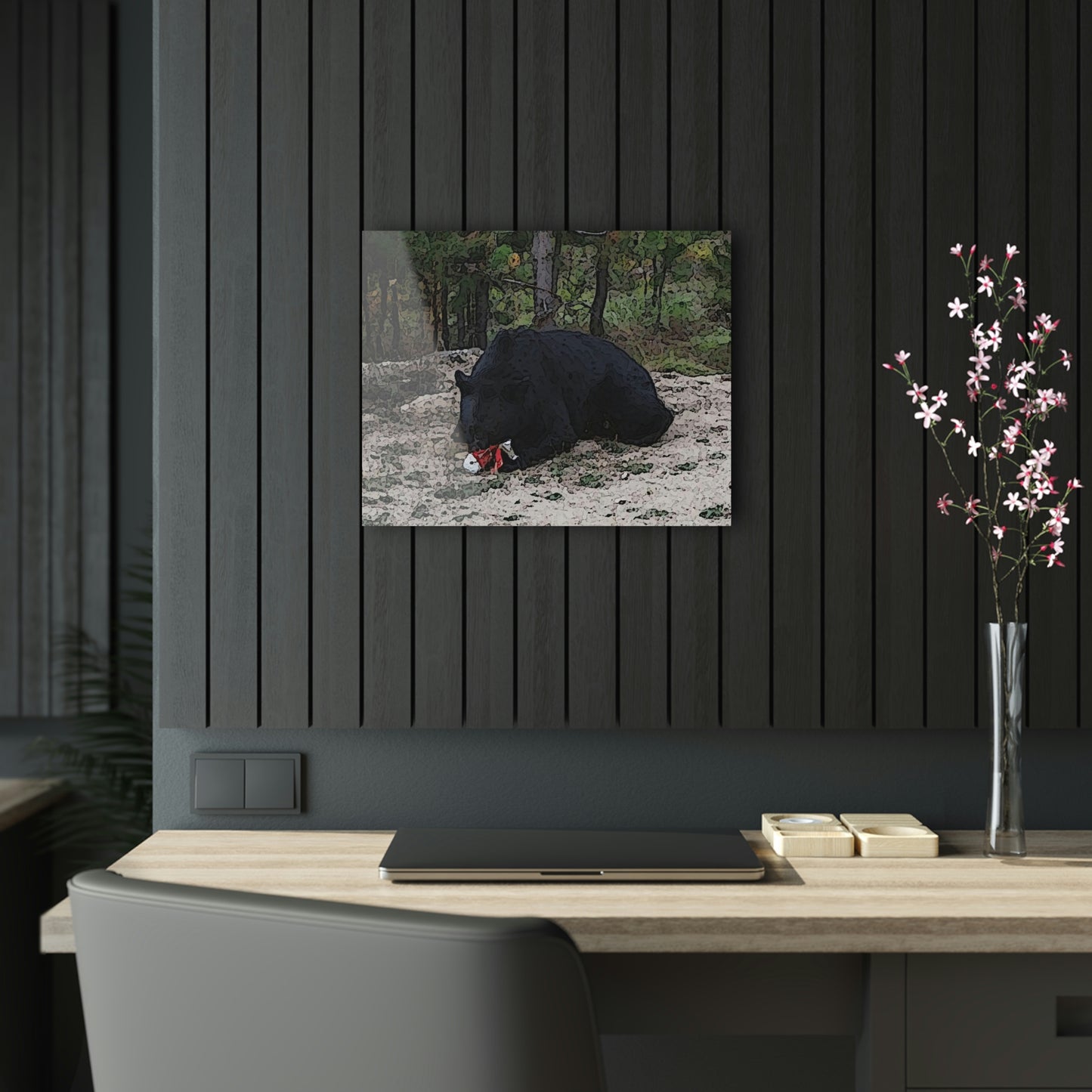 Acrylic Prints ... RCY: "Rhett Creek Yogi ... '500 Lbs Of Autumn Season Hunger' ..."  ... September 2022 ... Central Idaho ... Original Works ...