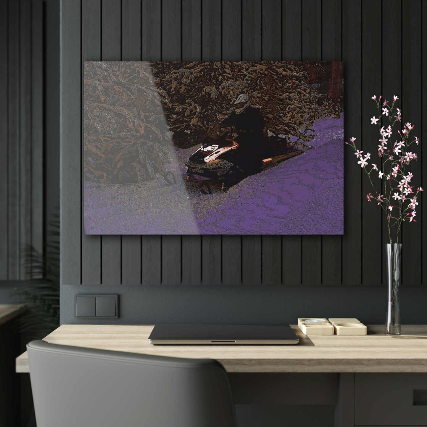 Acrylic Prints ... Yep ... "Another Day ... Riding Through The Wilderness ... " ... February 2023 ... Original Works ...