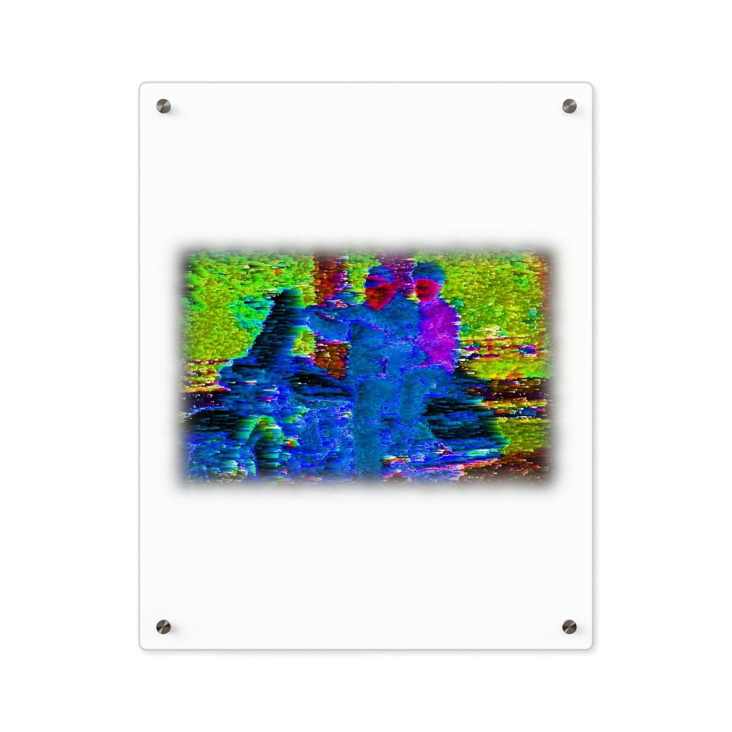 Acrylic Wall Art Panels ...  "And 'I' Left His Dead A_s There By The Side-of-The-Road" ... Original Works ... (Grateful Dead: Me-And-My-Uncle)