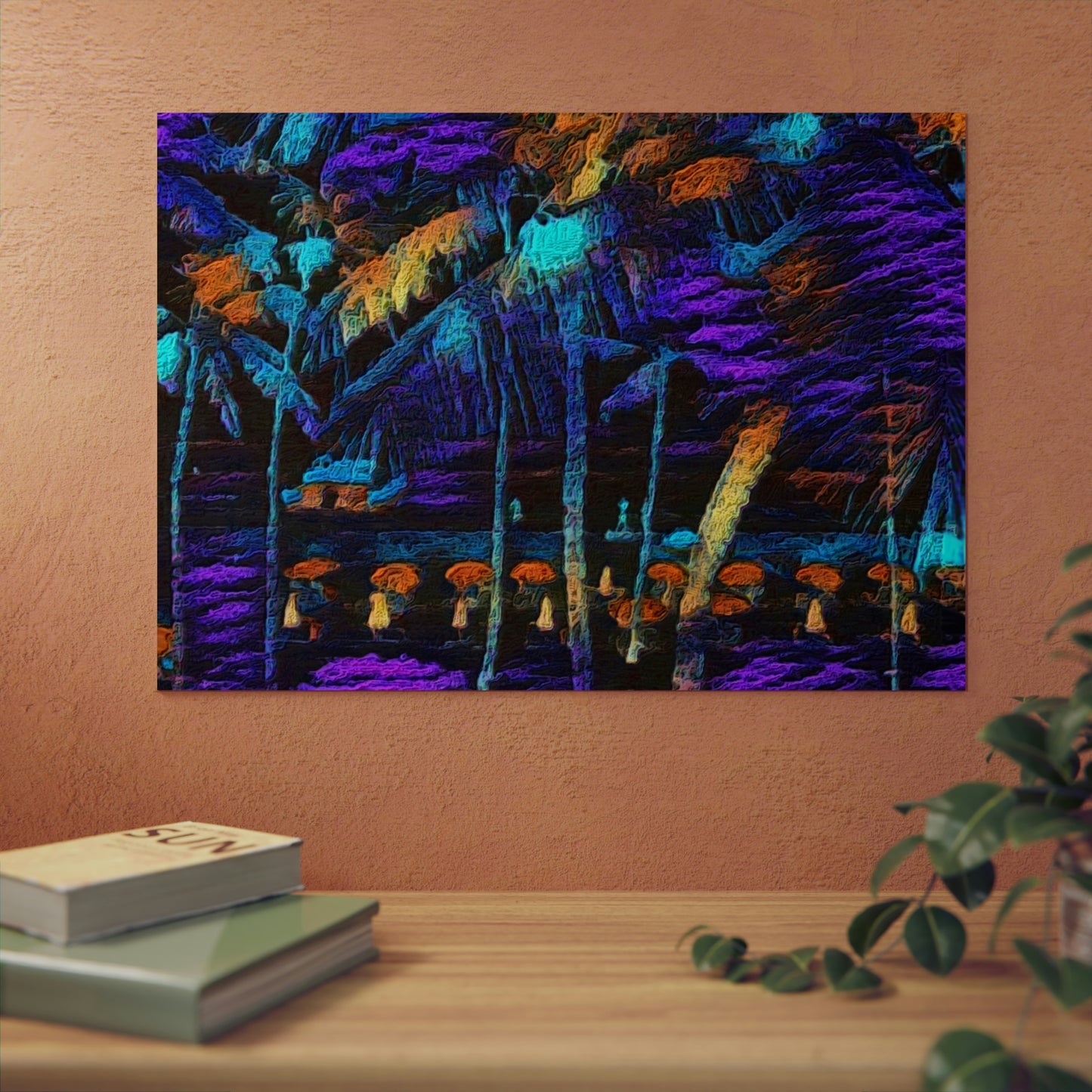 Aluminum Composite Panels ... "The Royal Hawai'ian: Waikiki Beach_Beach" ... Honolulu, HI ... Ocotber 2014 (Halloween) ... Original Works ...