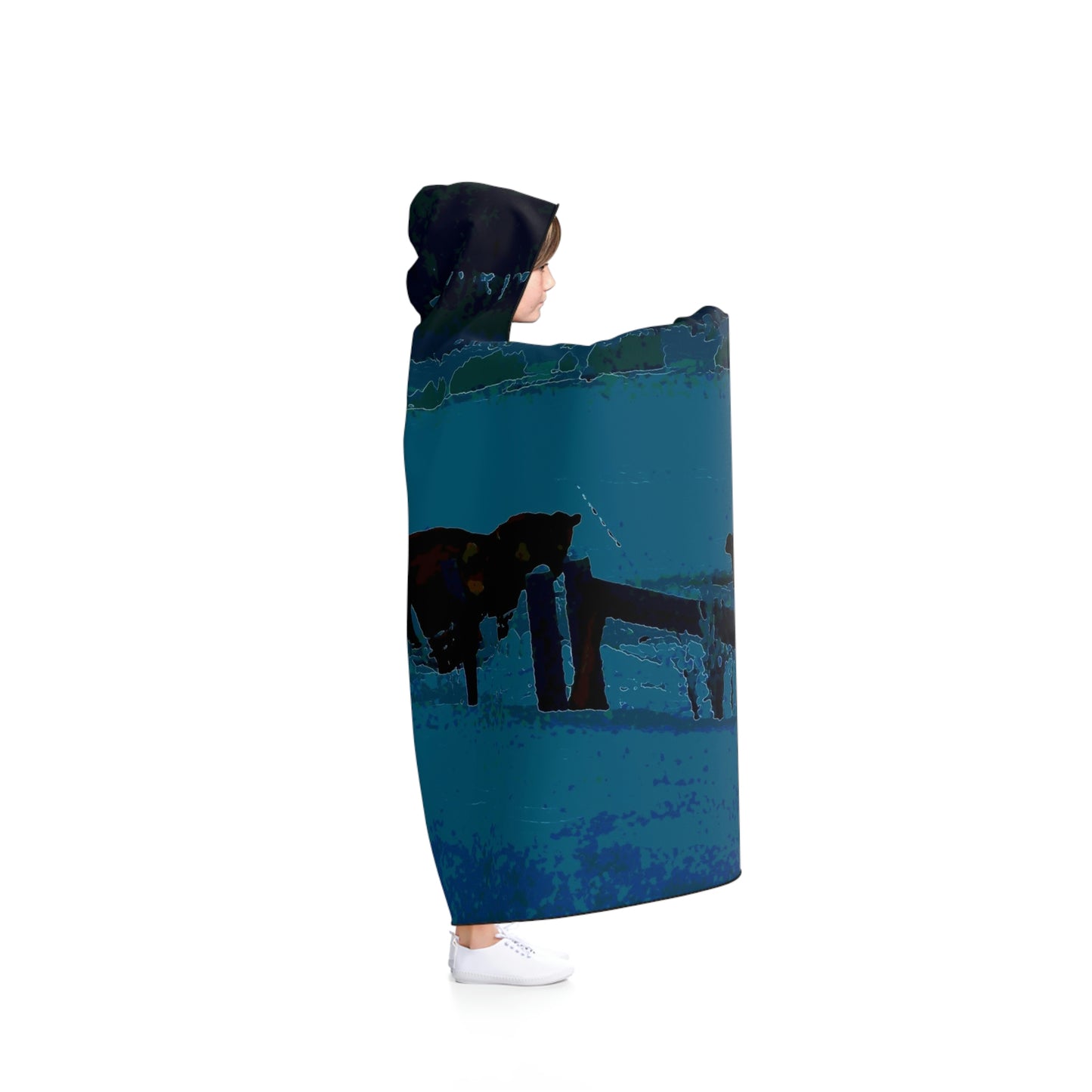 Hooded Blanket ... A Quiet Morning ... "Along The Red River & Nature Preserve Plateau" ... Jan23 ... Original Works ...