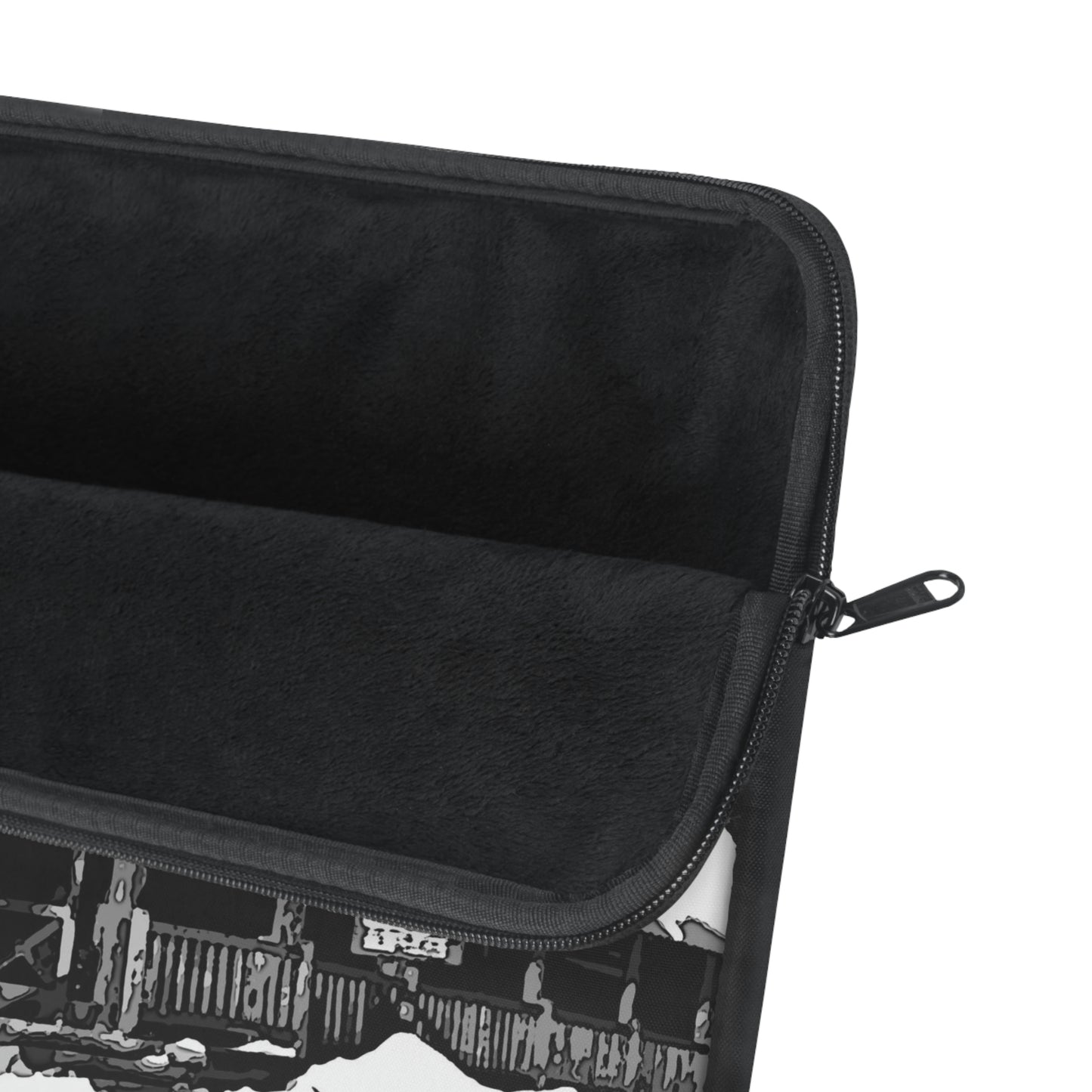 Laptop Sleeve ... A Beautiful Lodge & Back-Country Outfitter In A Mountain Town ... 'Dixie, Idaho, November 2022' ... Original Works ...