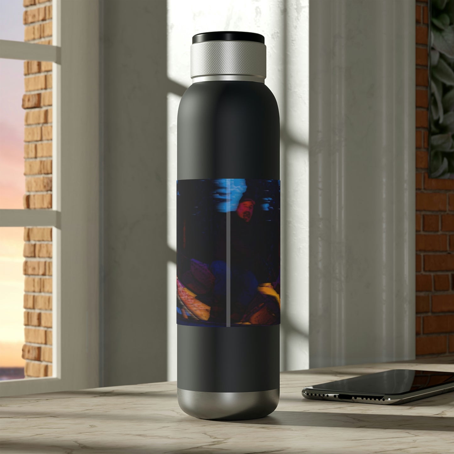 Soundwave Copper Vacuum Audio Bottle 22oz ... Two Modes Of Winter Transportation ... "Which One To Drive Next?" ... Choices-Choices-Choices ... Circa 4Jan23 ... Original Works ...