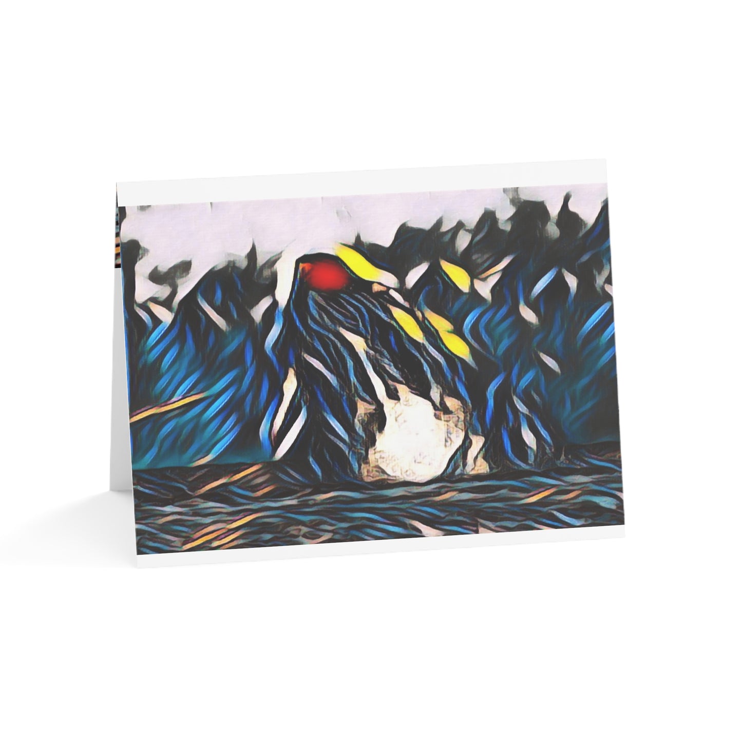Greeting Cards (1, 10, 30, and 50pcs) ... "Ken's Favourite Humpback Breach" ... Circa: 21st Century ... Maui, HI ... Original Works ...