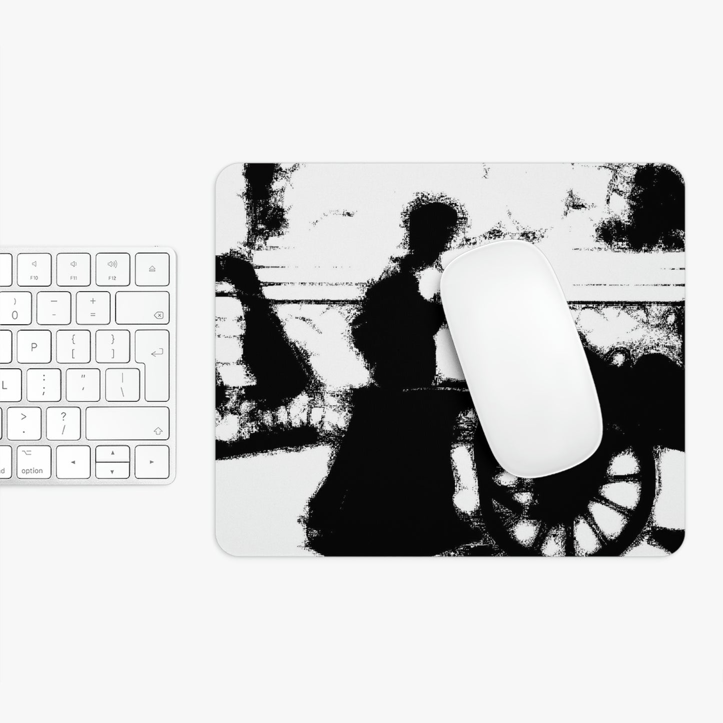 Mouse Pad ... Dublin's "Molly Malone Along Grafton Street" ... Cryin' Cockels & Muscles Alive-Alive-Oh ... Circa 2003 ... Original Works ...