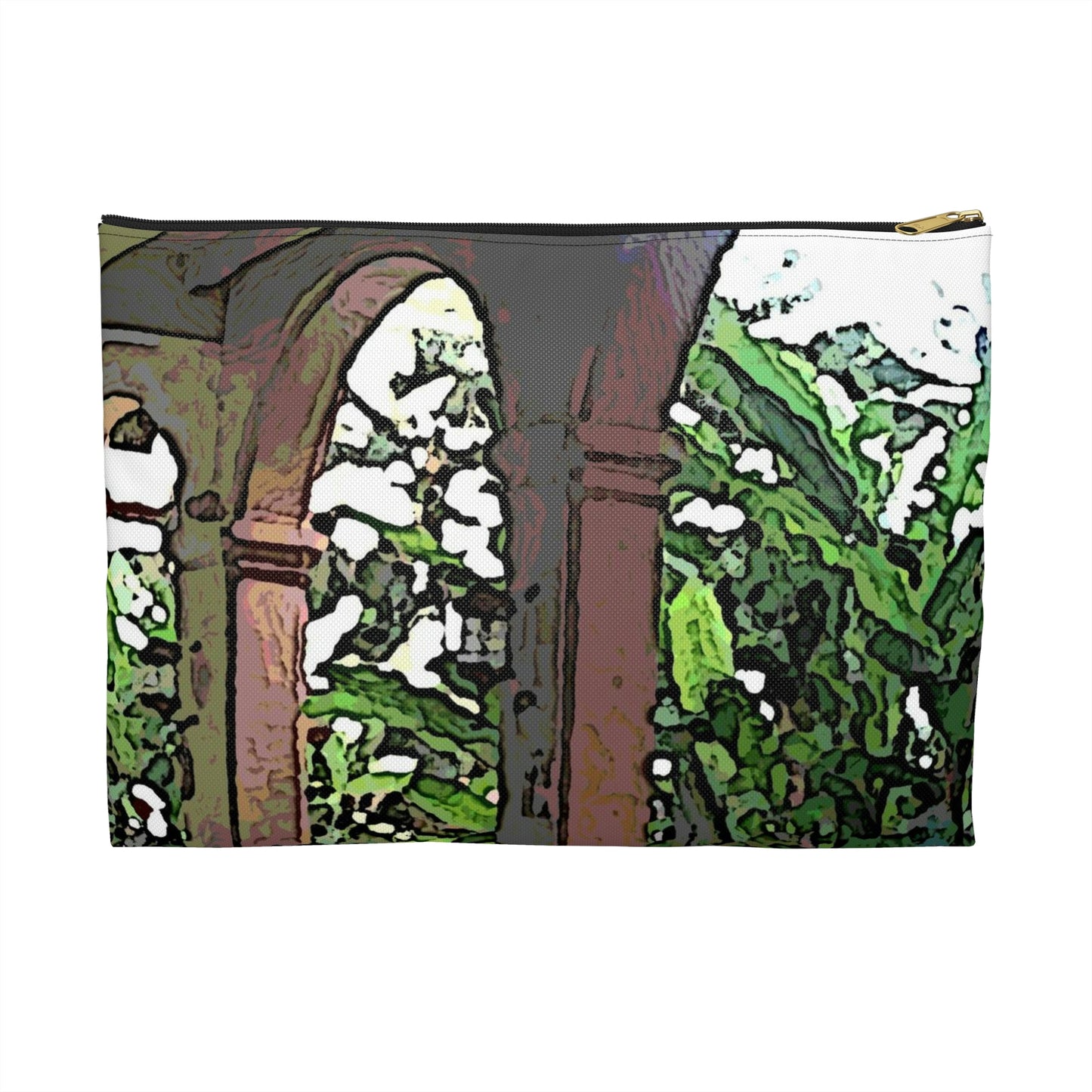 Accessory Pouch ...  Lanai & Rocking Chairs At: 'The Pink Palace' ... The Royal Hawai'ian ... Honolulu, HI ... '27Oct2014' ... Original Works ...