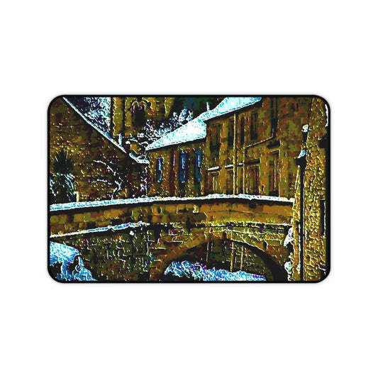Desk Mat ... Walikng The Streets & Alleys ... 'Strolling The Canals ... '  ... Original Works  ...