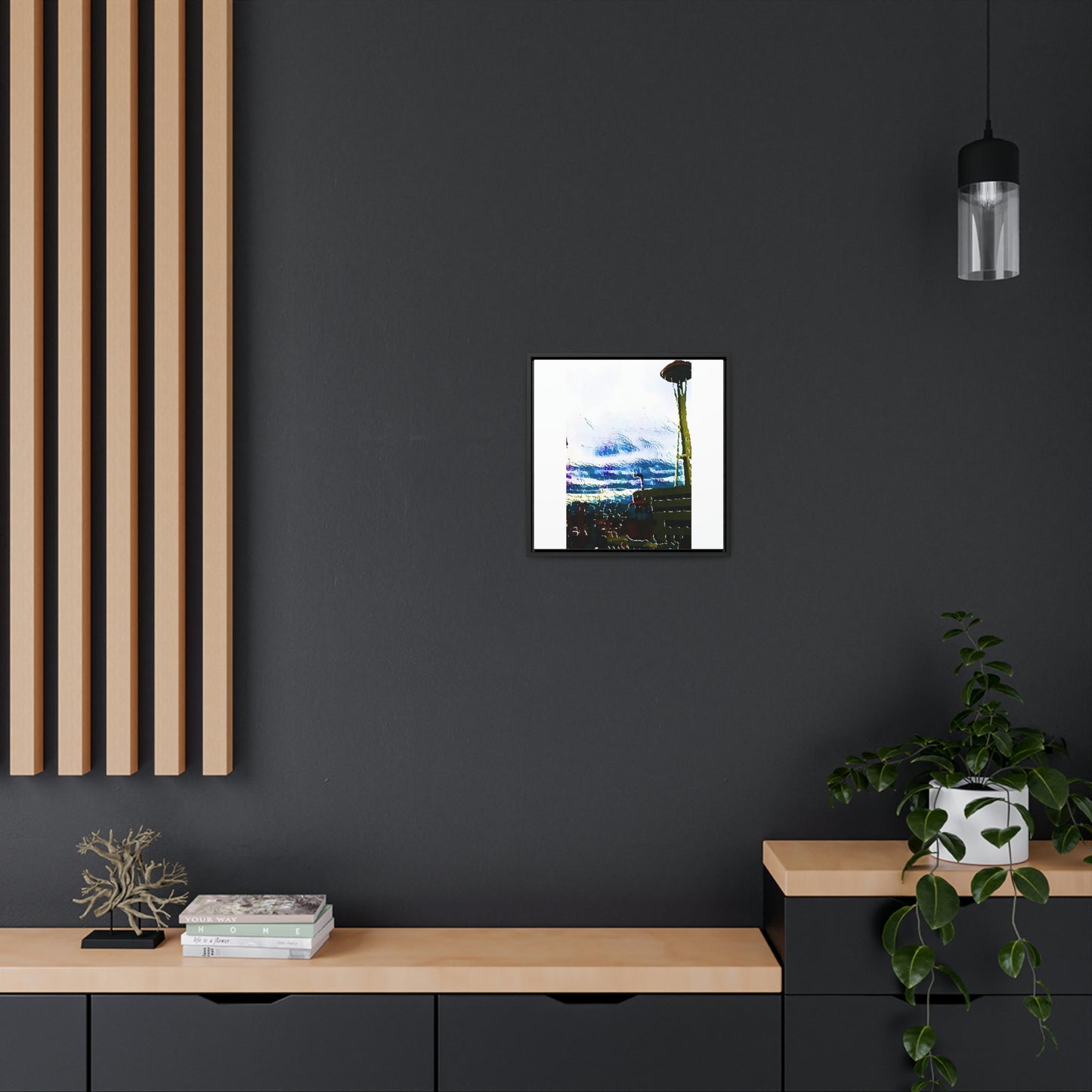 Gallery Canvas Wraps, Square Frame ... Air Tram-Way Gondola & Seattle Space Needle: Seattle World's Fair: 1962 ... Original Works ...