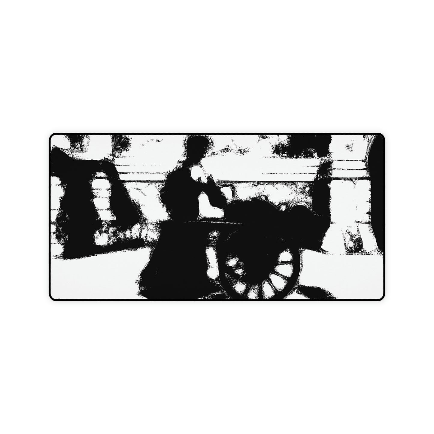 Desk Mats ... Dublin's "Molly Malone Along Grafton Street" ... Cryin' Cockels & Muscles Alive-Alive-Oh ... Circa 2003 ... Original Works ...