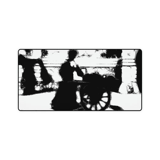 Desk Mats ... Dublin's "Molly Malone Along Grafton Street" ... Cryin' Cockels & Muscles Alive-Alive-Oh ... Circa 2003 ... Original Works ...