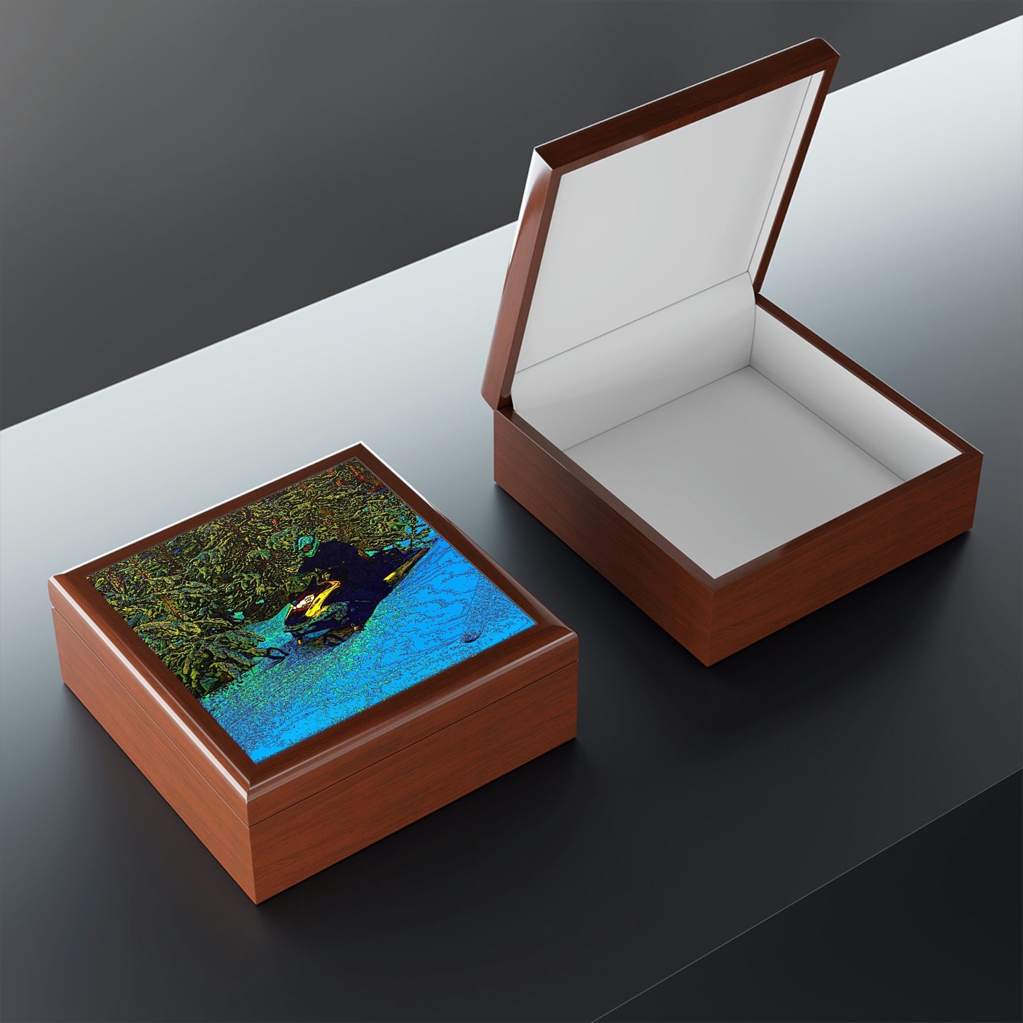 Jewelry Box ... Yep ... "Another Day ... Riding Through The Wilderness ... " ... February 2023 ... Original Works ...