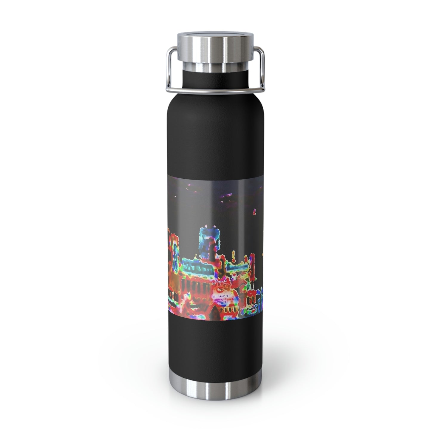 Copper Vacuum Insulated Bottle, 22oz ... "No.9 Fishermen's Grotto - Fishermen's Wharf, SF, California" ... Family Archives: 1970's ... Original Works ...