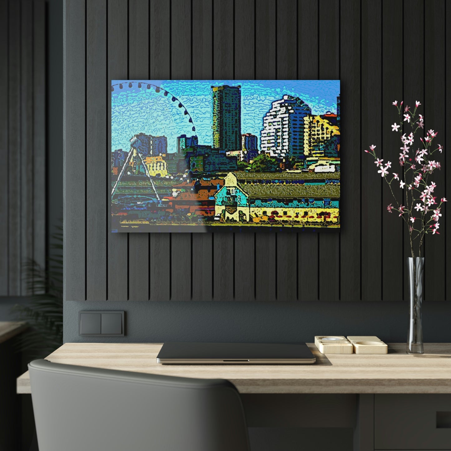 Acrylic Prints... That Classic Wheel ... 'Seattle's Wheel' ... & An Old Classic Waterside Vendors ...  'Family Archives' ... Original Works ...