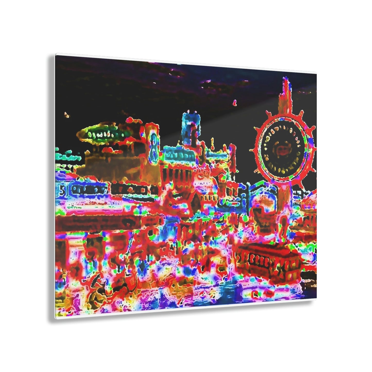 Acrylic Prints ... "No.9 Fishermen's Grotto - Fishermen's Wharf, SF, California" ... Family Archives: 1970's ... Original Works ...