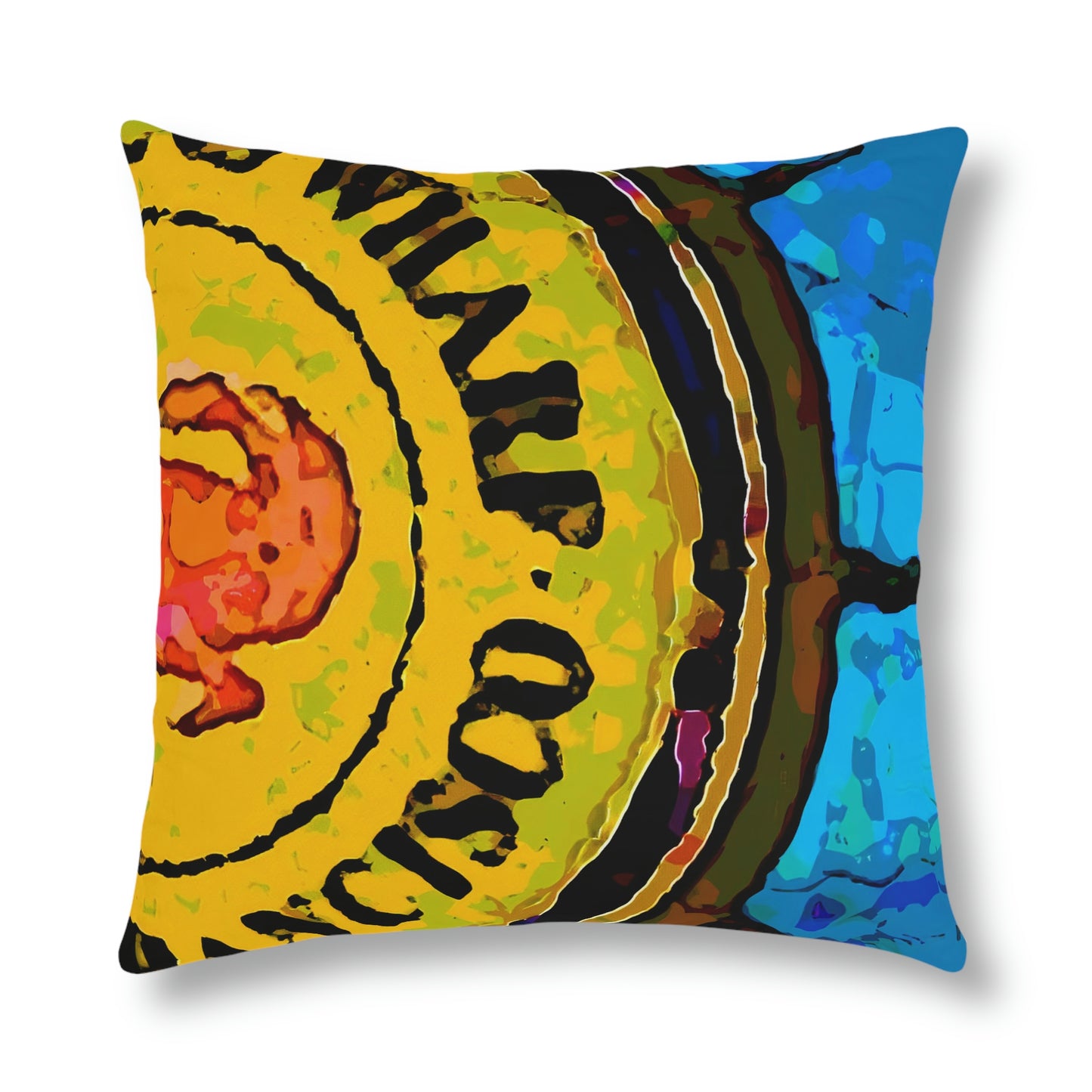 Waterproof Pillows ... "No.9 Fishermen's Grotto - Fishermen's Wharf, SF, California" ... Family Archives: 1970's ... Original Works ...