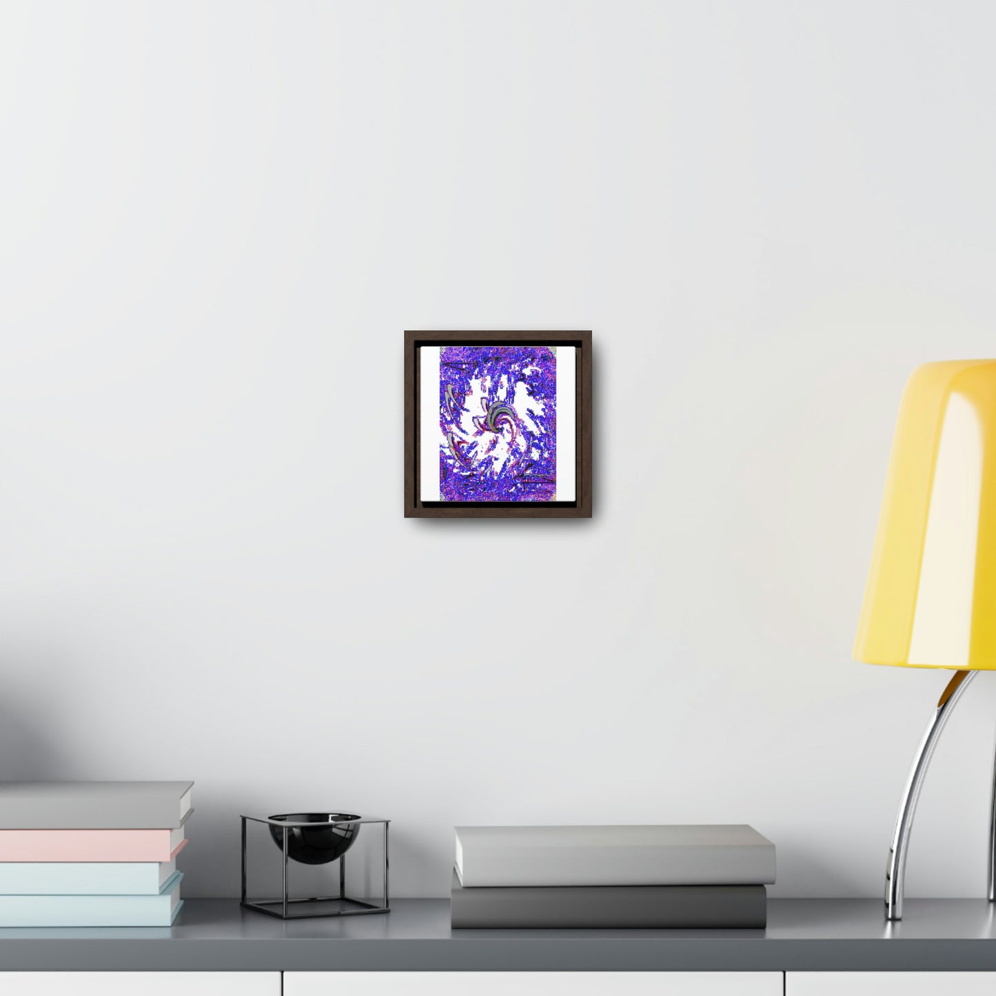Gallery Canvas Wraps, Square Frame ... "Waning Moon" ... Central Idaho ... October 2022 ... Rendering Time: 22 Hours ... Original Works ...