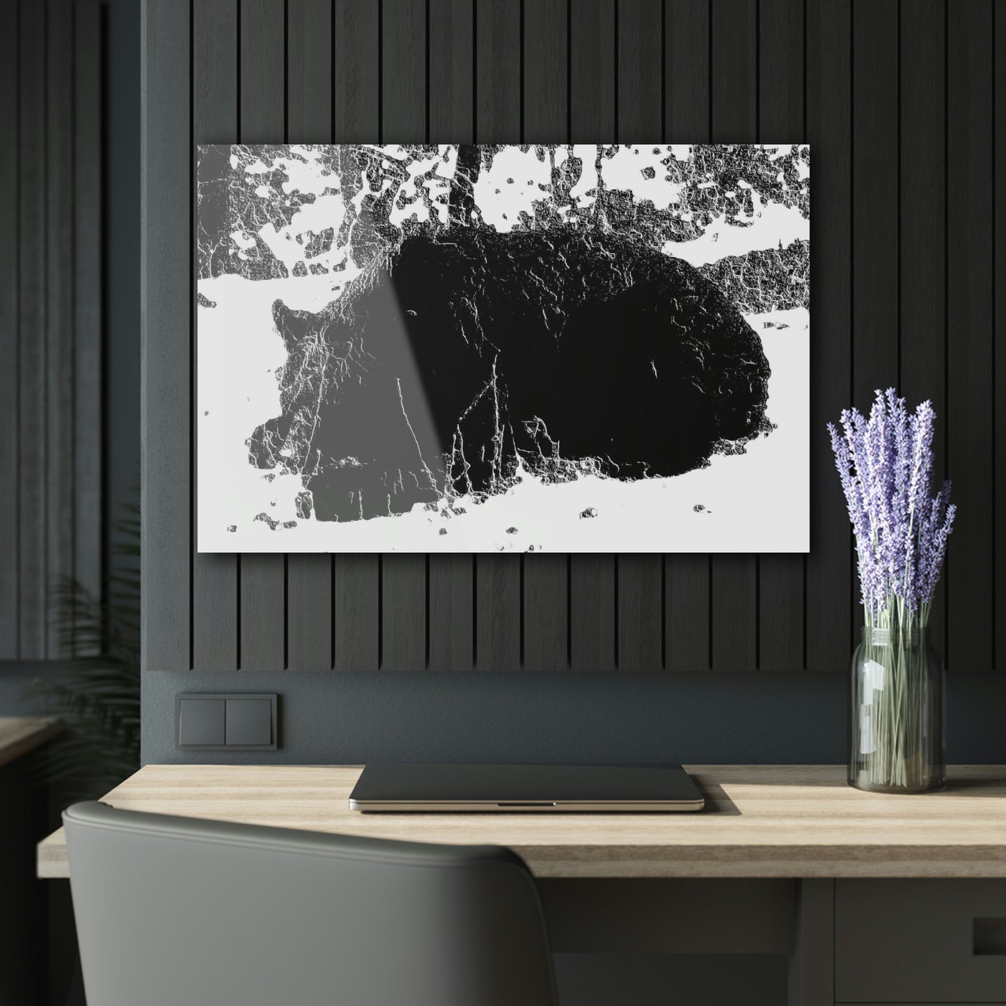 Acrylic Prints (French Cleat Hanging) ... RCY: "Rhett Creek Yogi ... '500 Lbs Of Autumn Season Hunger' ..."  ... September 2022 ... Central Idaho ... Original Works ...