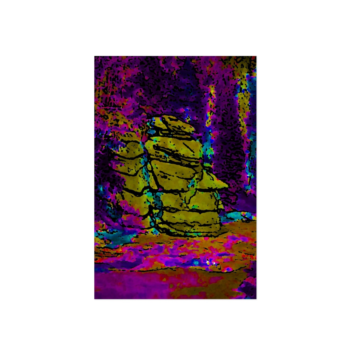 Aluminum Composite Panels ... "I Am Innocent ... I Am Innocent!" ... Nixon Rock_2 ... Central Idaho ... Original Works ...