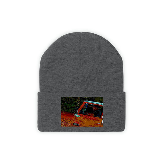 Knit Beanie ... How-To-Drive-Idaho's-Mountain_Roads ... "Like A Professional" ... "Truckin' Like The Doo-Dah-Man" ...