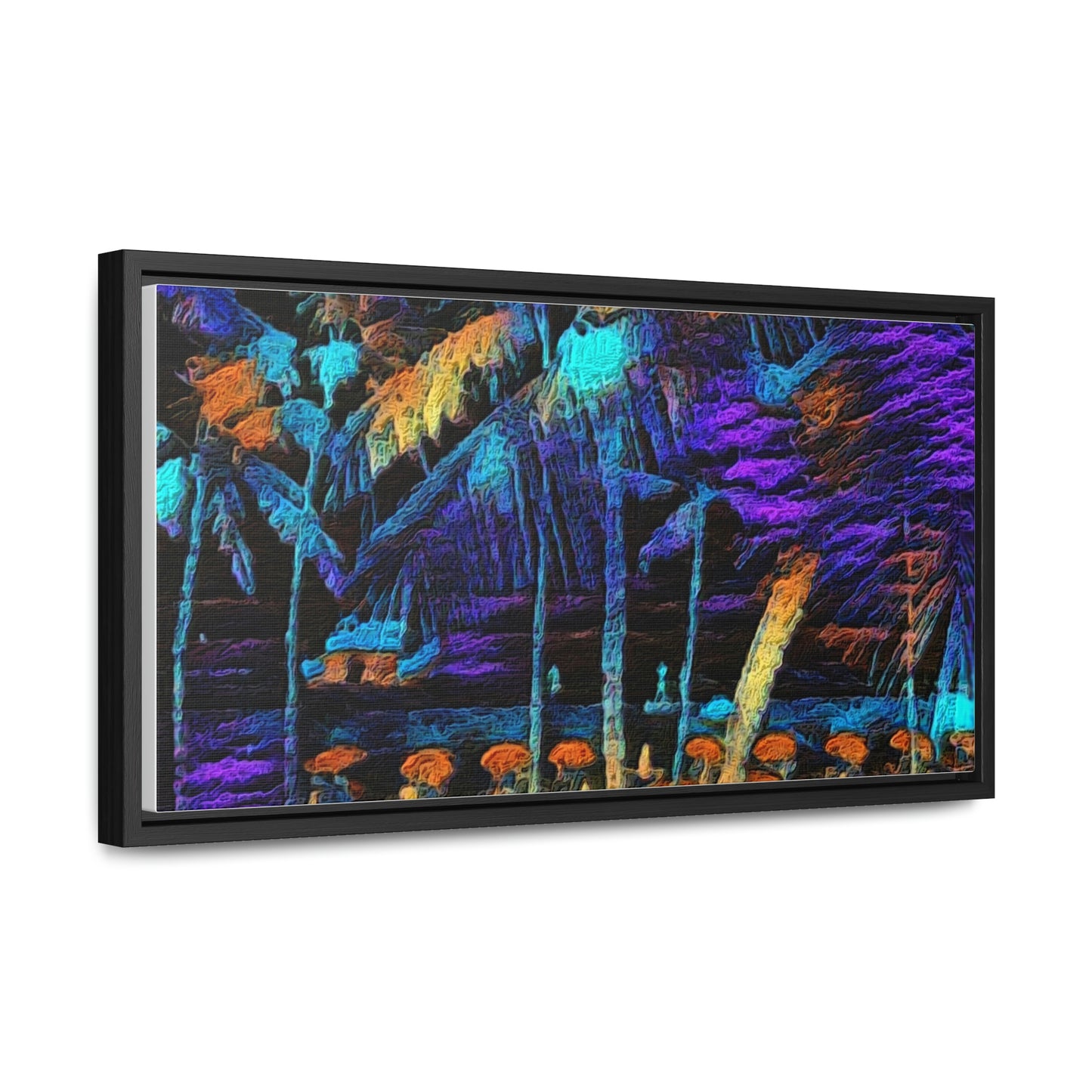Gallery Canvas Wraps, Horizontal Frame ... "The Royal Hawai'ian: Waikiki Beach_Beach" ... Honolulu, HI ... Ocotber 2014 (Halloween) ... Original Works ...