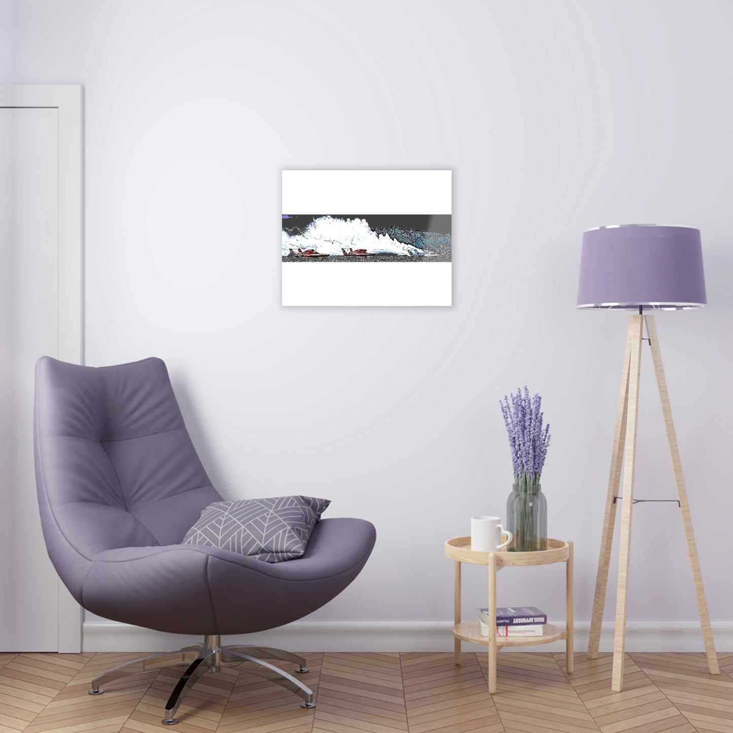 Acrylic Prints ... Seattle Columbia Cup On Lake Washington ... "Dave Wilcox Heads For The Win" ... Associate Gift-Photo ... Original Works ...