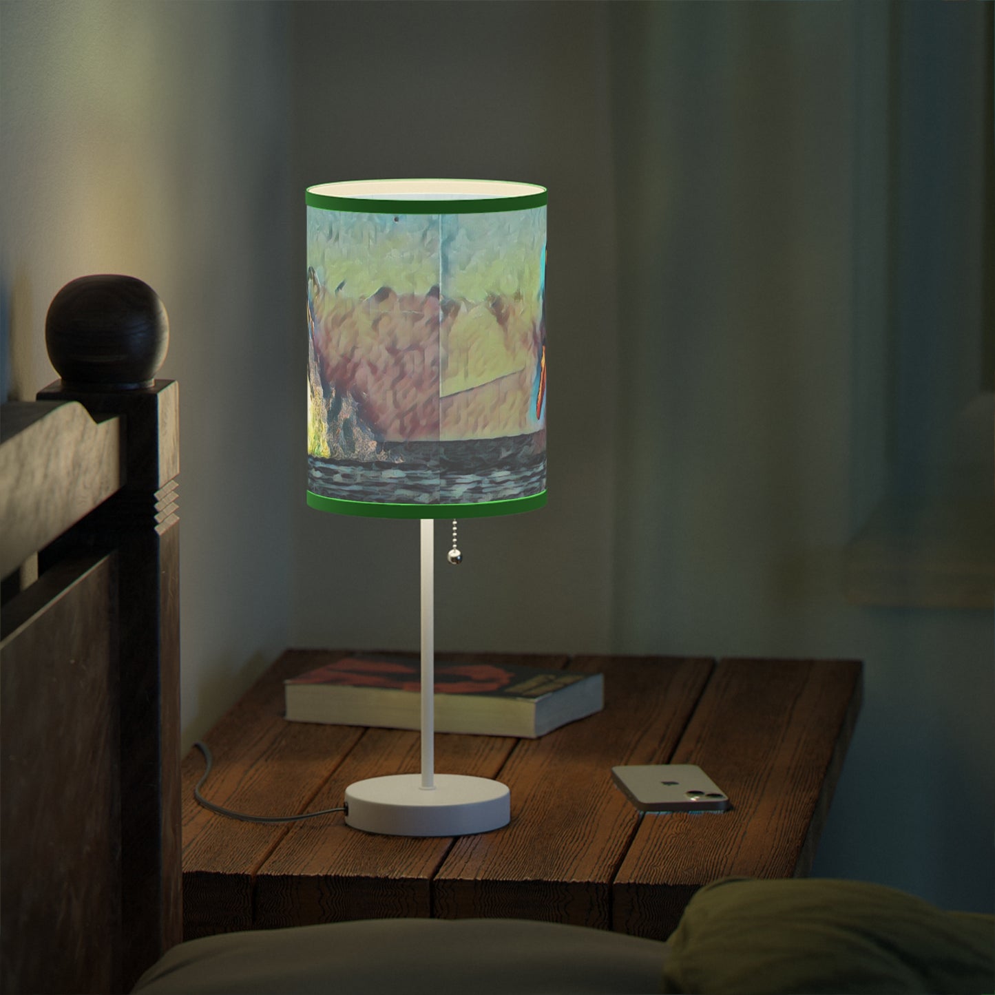 Lamp on a Stand, US|CA plug ... An Extraordinary Humpback Breach ... 'With Explosive Energy' ... Family Archives (KPH) ... Circa: 21st Century. Maui, HI ... Original Works ...