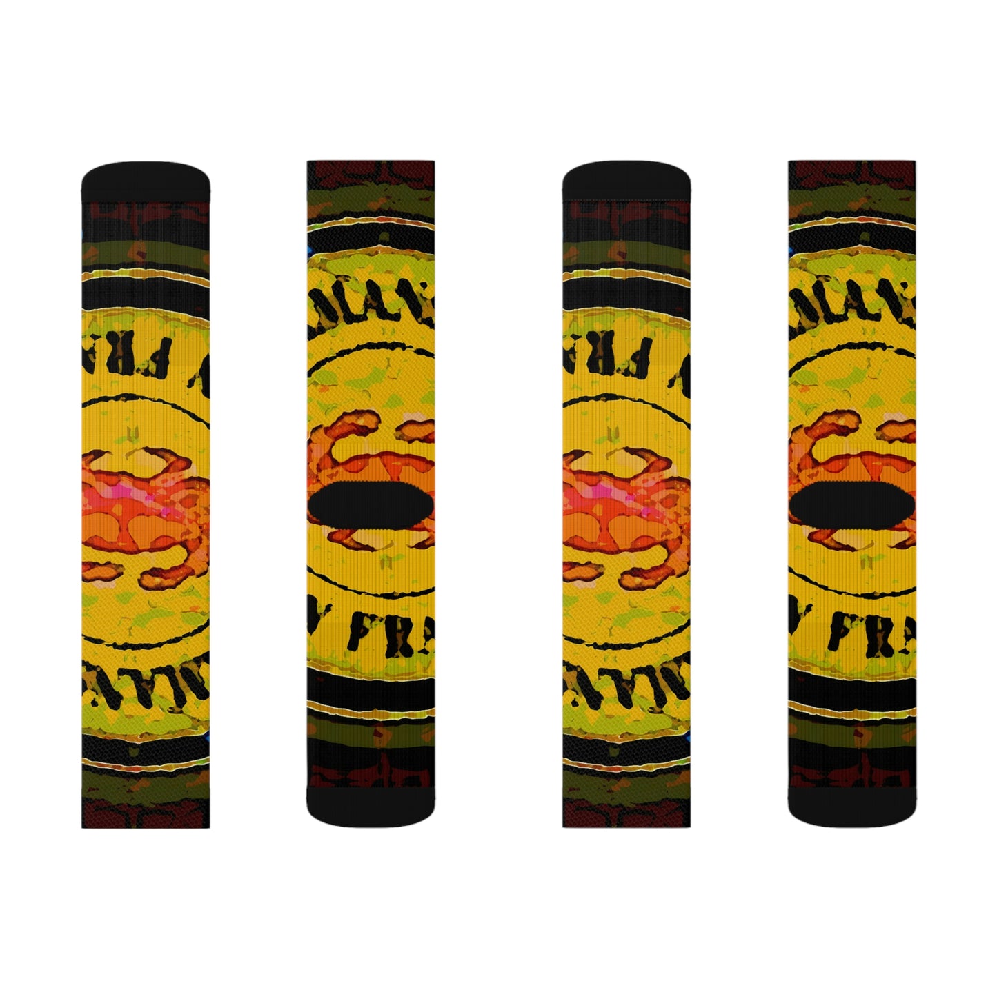 Sublimation Socks ... "No.9 Fishermen's Grotto - Fishermen's Wharf, SF, California" ... Family Archives: 1970's ... Original Works ...