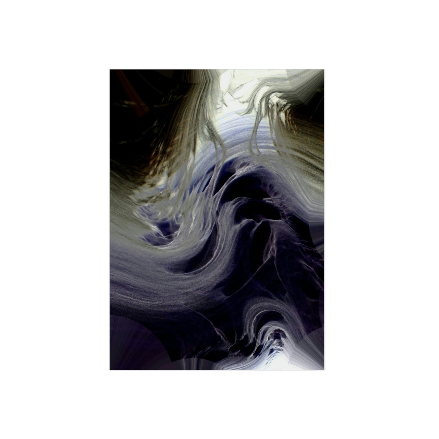 Aluminum Composite Panels ... "Icescape-Extraordinaire" ... February 2021: Central Idaho ... Original Works ...