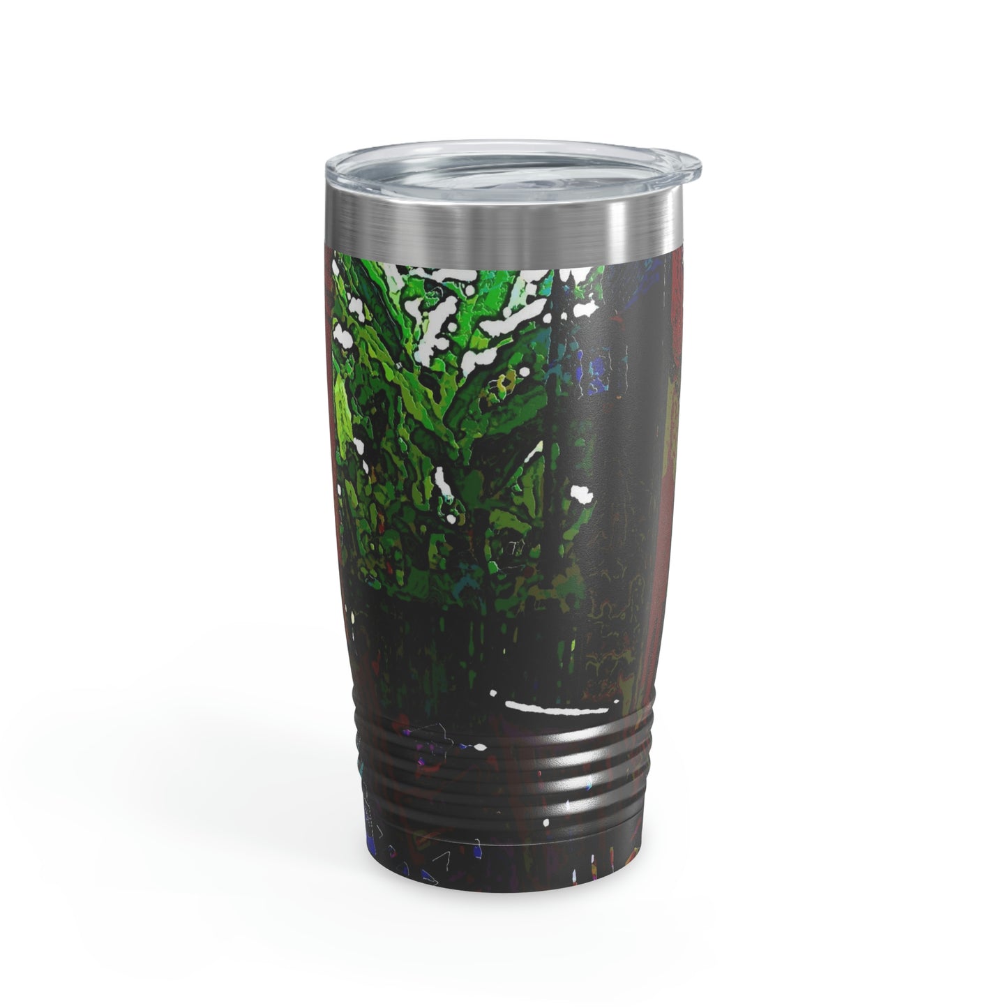 Ringneck Tumbler, 20oz ... Lanai & Rocking Chairs At: 'The Pink Palace' ... The Royal Hawai'ian ... Honolulu, HI ... '27Oct2014' ... Original Works ...