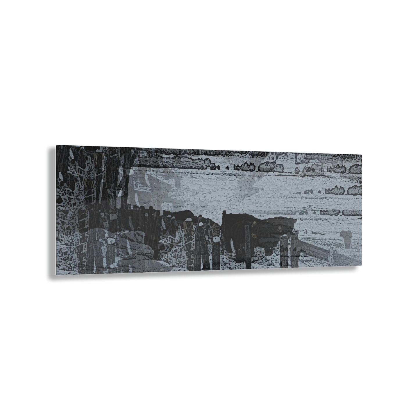 Acrylic Prints ... A Quiet Morning ... "Along The Red River & Nature Preserve Plateau" ... Jan23 ... Original Works ...
