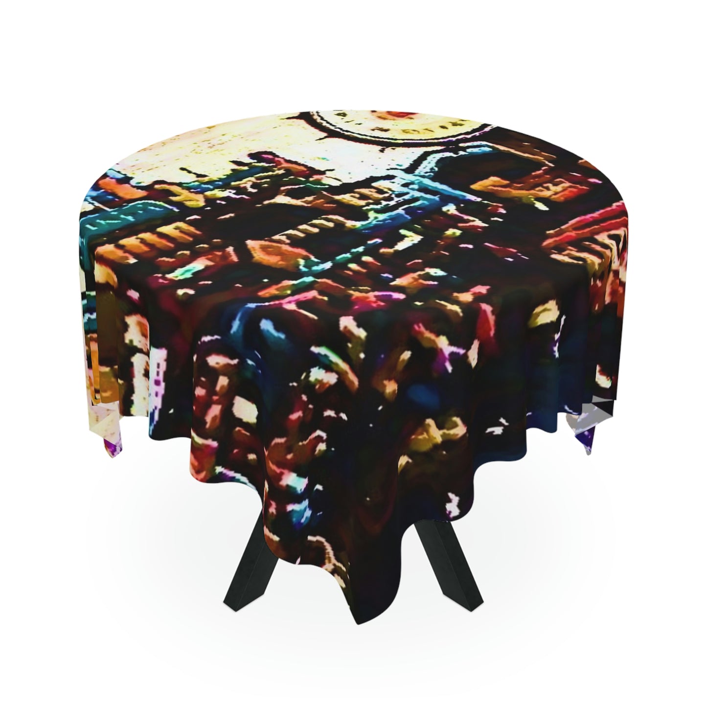 Tablecloth ...  "No.9 Fishermen's Grotto - Fishermen's Wharf, SF, California" ... Family Archives: 1970's ... Original Works ...