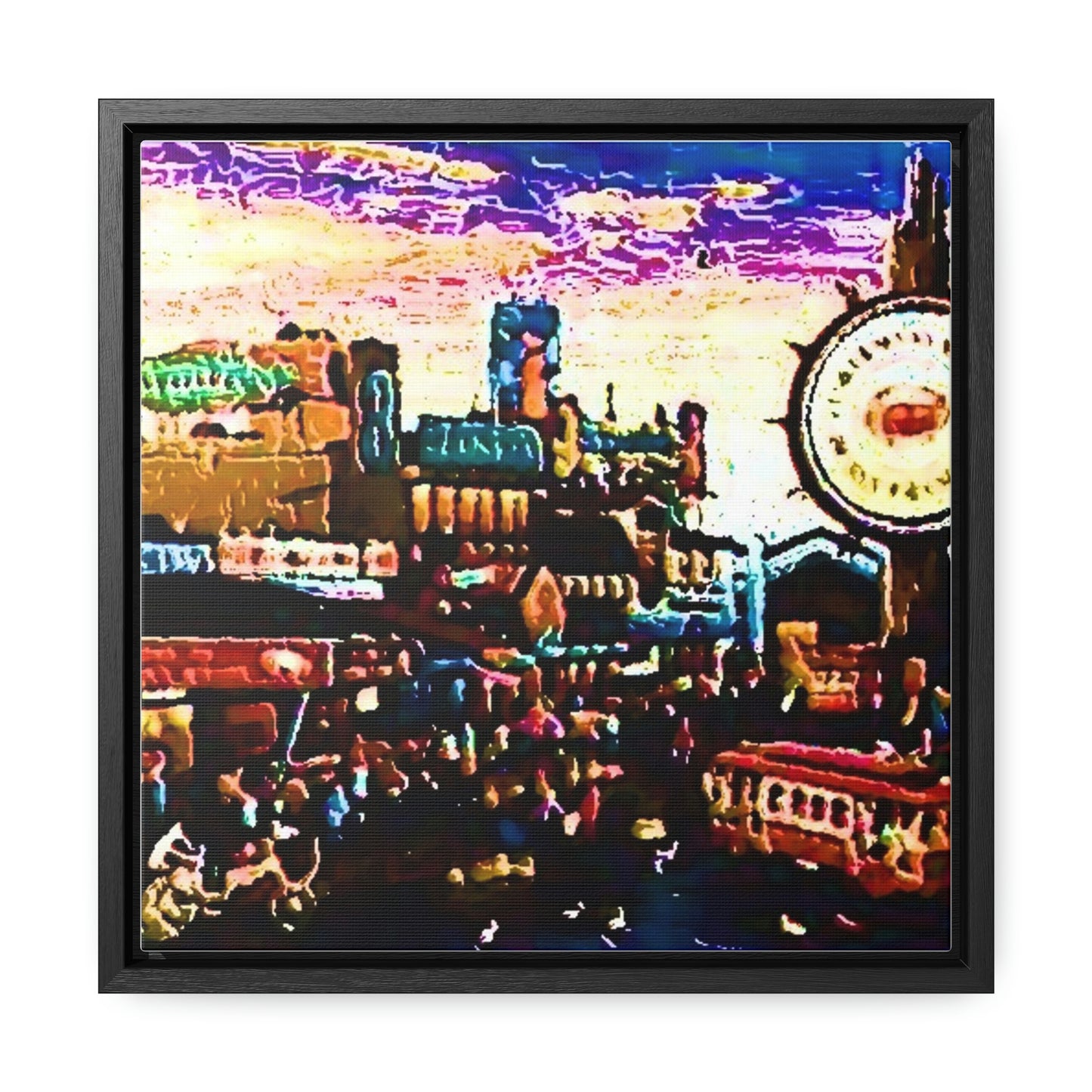 Gallery Canvas Wraps, Square Frame ... "No.9 Fishermen's Grotto - Fishermen's Wharf, SF, California" ... Family Archives: 1970's ... Original Works ...