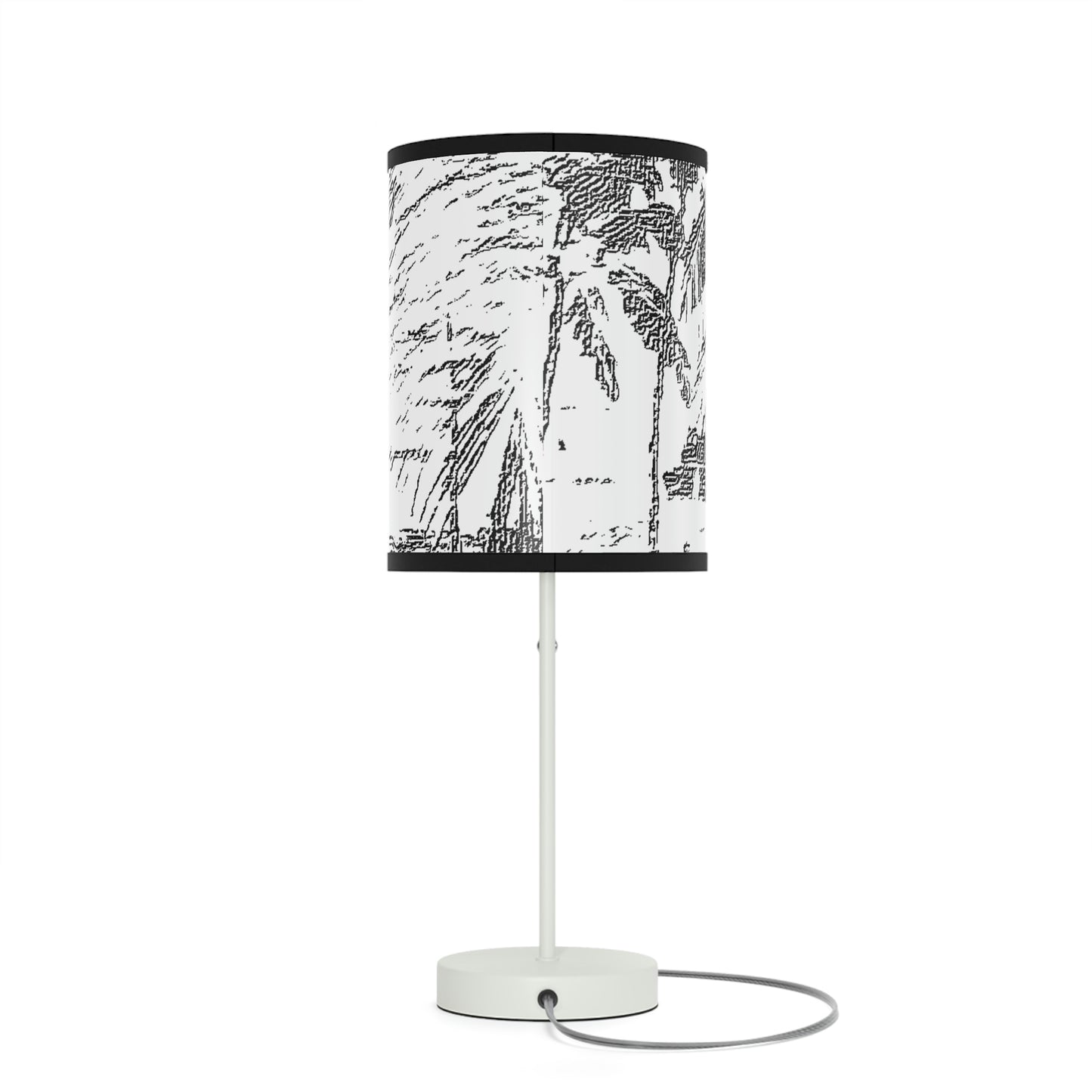 Lamp on a Stand, US|CA plug ... "The Royal Hawai'ian: Waikiki Beach_Beach" ... Honolulu, HI ... Ocotber 2014 (Halloween) ... Original Works ...