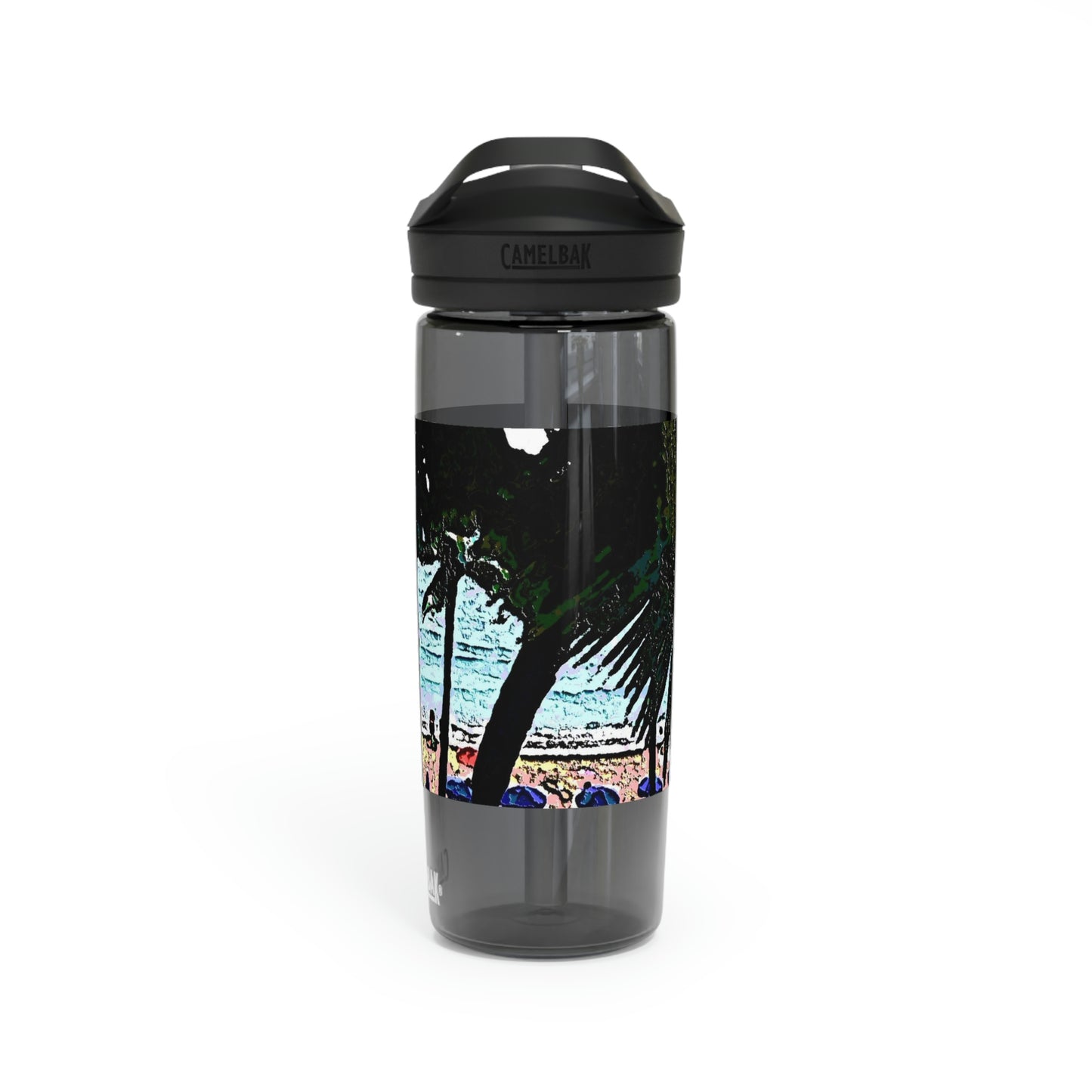 CamelBak Eddy®  Water Bottle, 20oz\25oz ... "A Beautiful Beach Amongst The Palms" ... The Outrigger Waikiki, Honolulu, Oahu ... Original Works ...