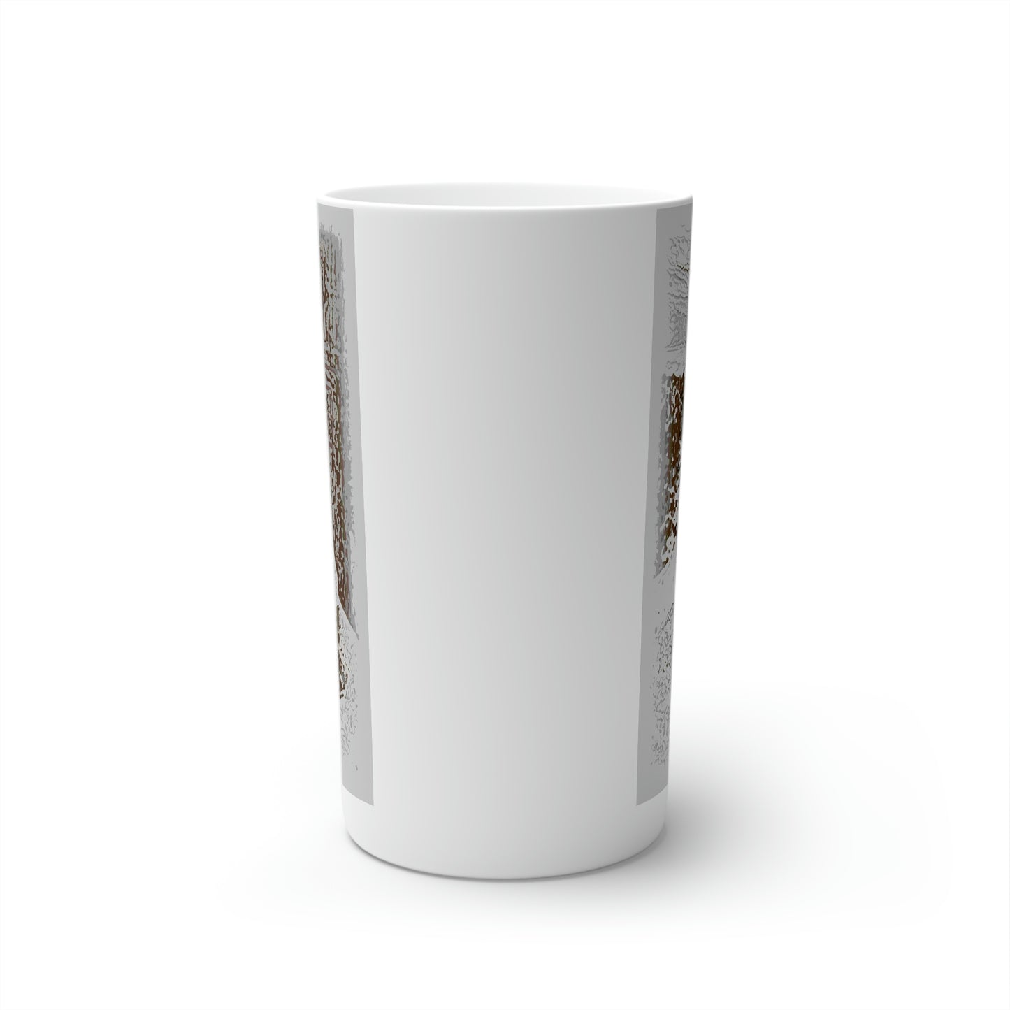Conical Coffee Mugs (3oz, 8oz, 12oz) ... After An Intense Snow Storm ... 'Digging Out' ... A Vehicle & Cabin "In The Mountains" ... March 2023 ... Original Works ...