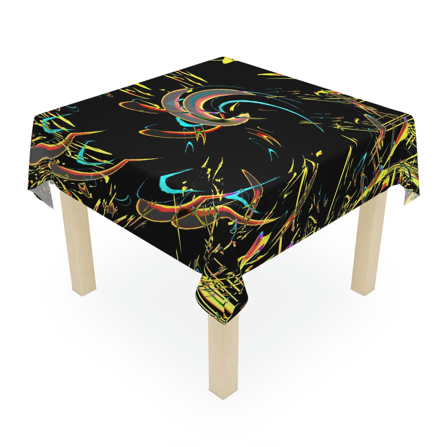 Tablecloth ... "Waning Moon" ... Central Idaho ... October 2022 ... Rendering Time: 22 Hours ... Original Works ...