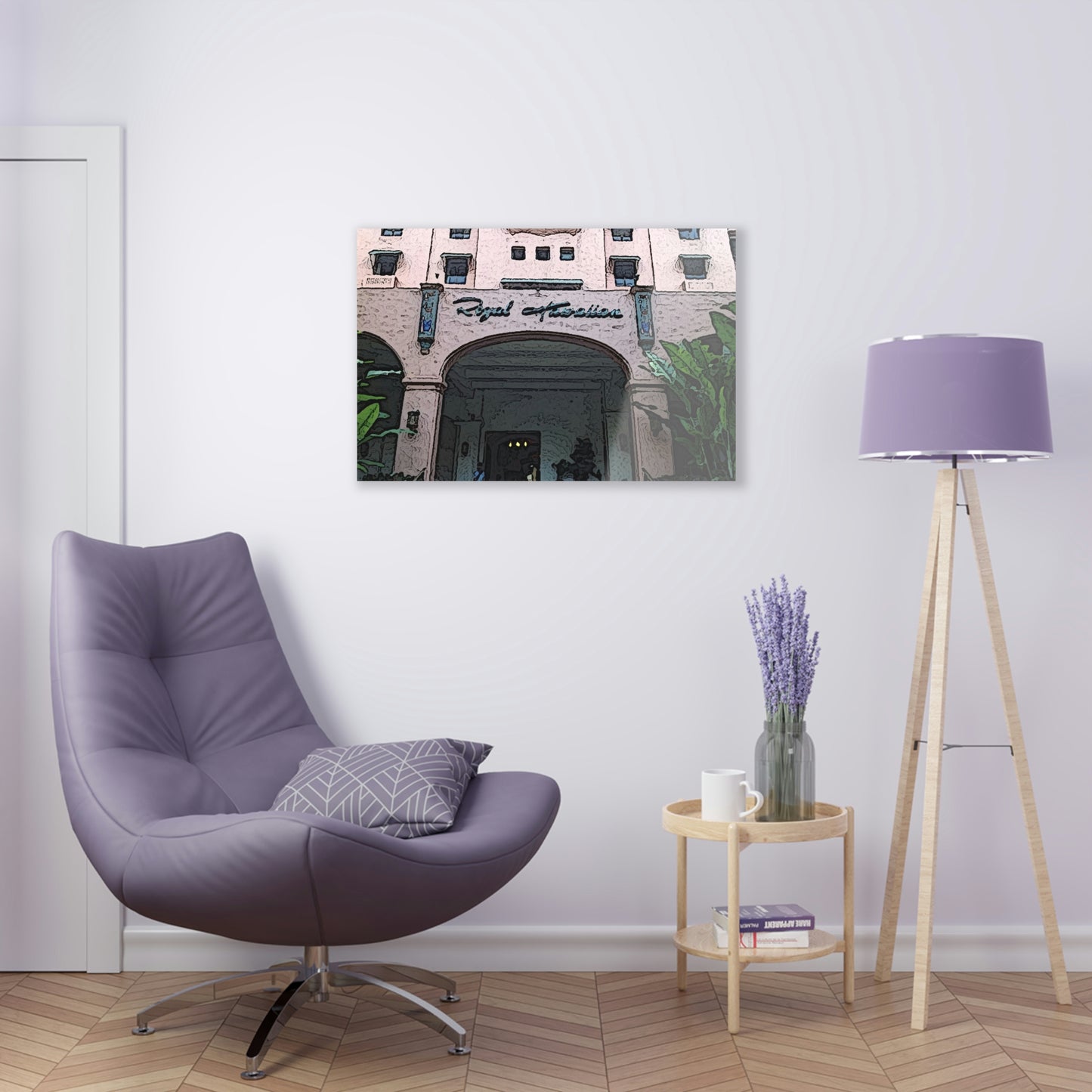 Acrylic Prints ...  "La Grande Entree" At: 'The Pink Palace' ... The Royal Hawai'ian ... Honolulu, HI ... '27Oct2014' ... Original Works ...