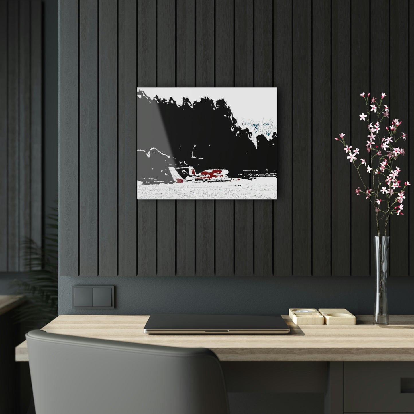 Acrylic Prints ... Seattle Columbia Cup On Lake Washington ... "Dave Wilcox Heads For The Win" ... Associate Gift-Photo ... Original Works ...