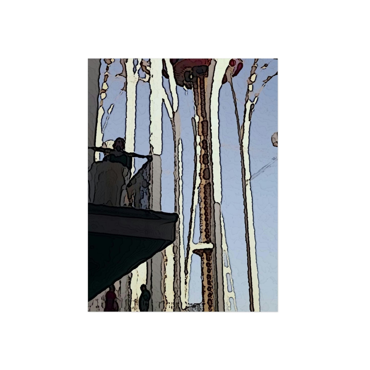 Aluminum Composite Panels ... "The Arches, Space Needle, & Pacific Science Center" ... Seattle World's Fair_5 ... 'The Space Age' ... Seattle Center Fairgrounds ... 1962 ... Family Archives ... Original Works ...
