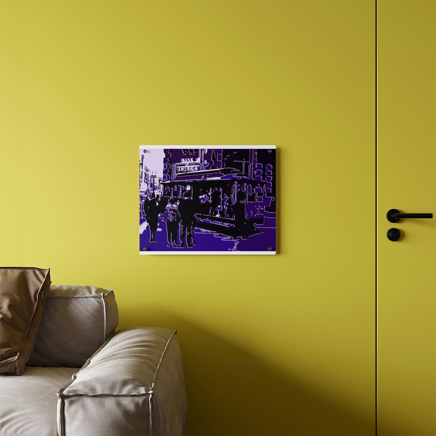 Acrylic Wall Art Panels ... San Francisco ... 'Rice-A-Roni-A-San Francisco Treat' ... "A Cable Car Classic" ... Family Archives: 1973 ... Original Works ...