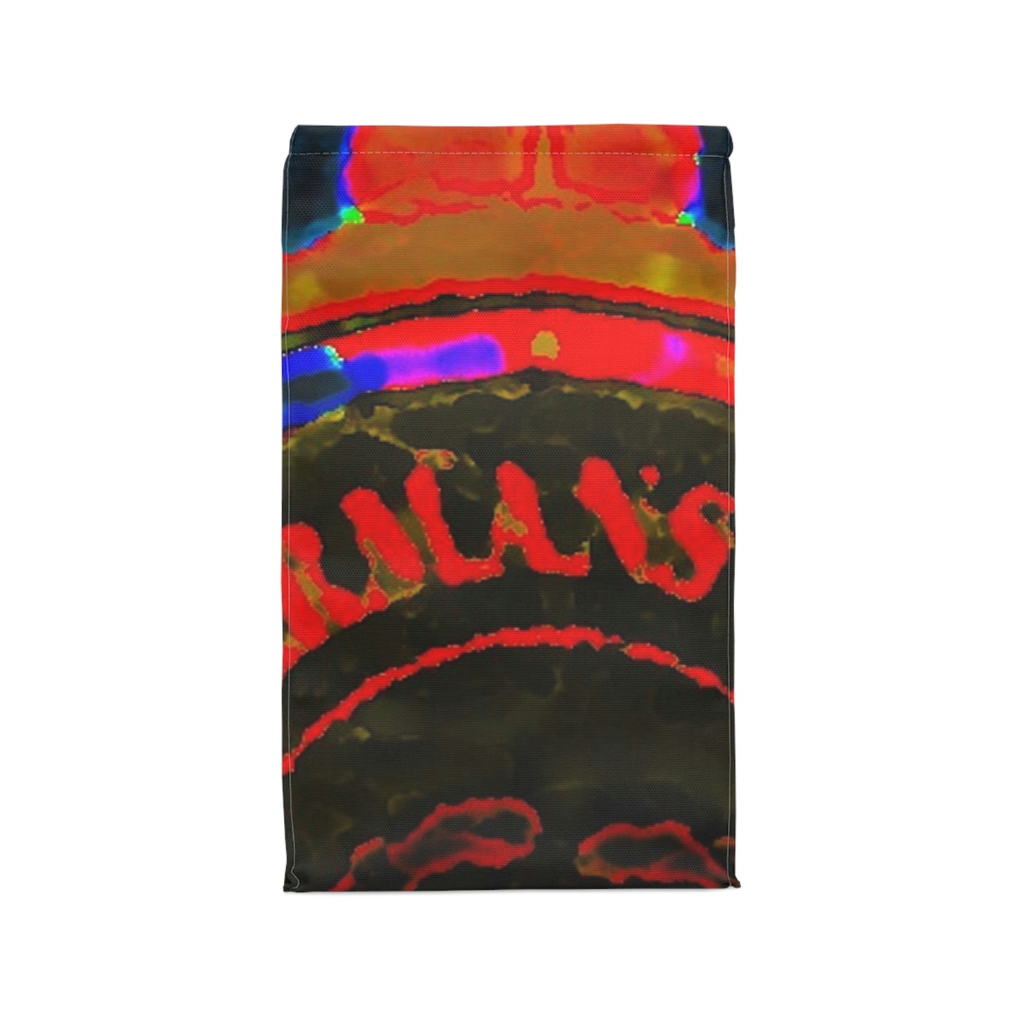 Polyester Lunch Bag ... "No.9 Fishermen's Grotto - Fishermen's Wharf, SF, California" ... Family Archives: 1970's ... Original Works ...