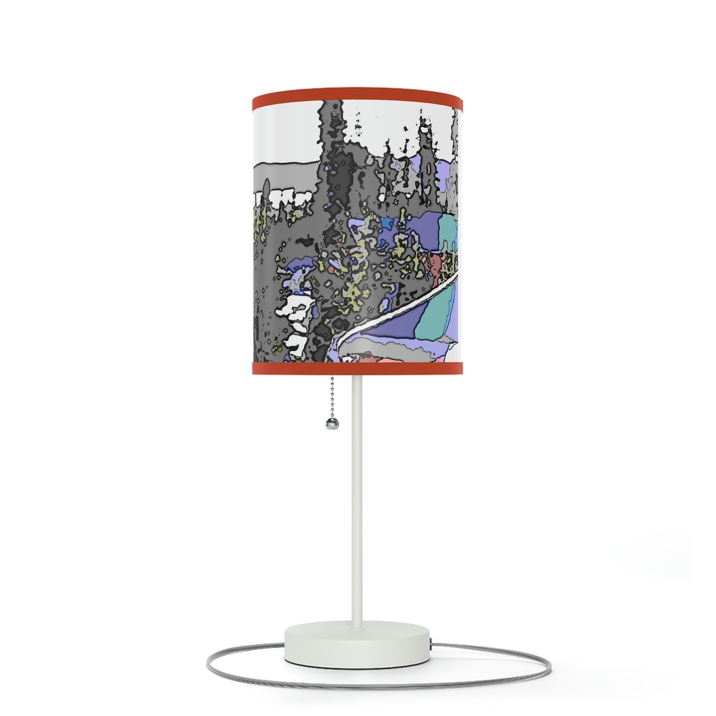 Lamp on a Stand, US|CA plug "A Very Remote Mountain Neighborhood" ... Only Cabins In This Environment ... Cenrtal Idaho ...