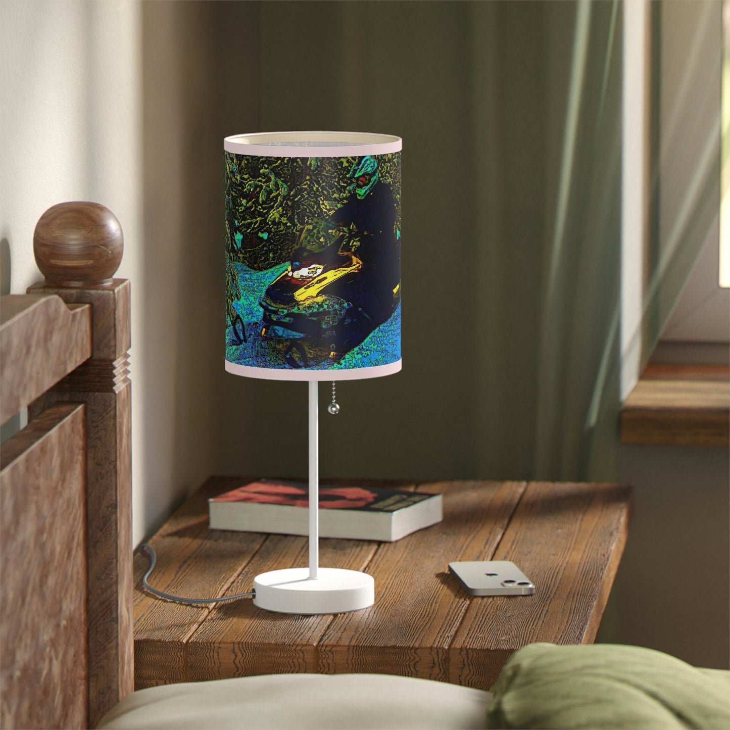 Lamp on a Stand, US|CA plug ... Yep ... "Another Day ... Riding Through The Wilderness ... " ... February 2023 ... Original Works ...