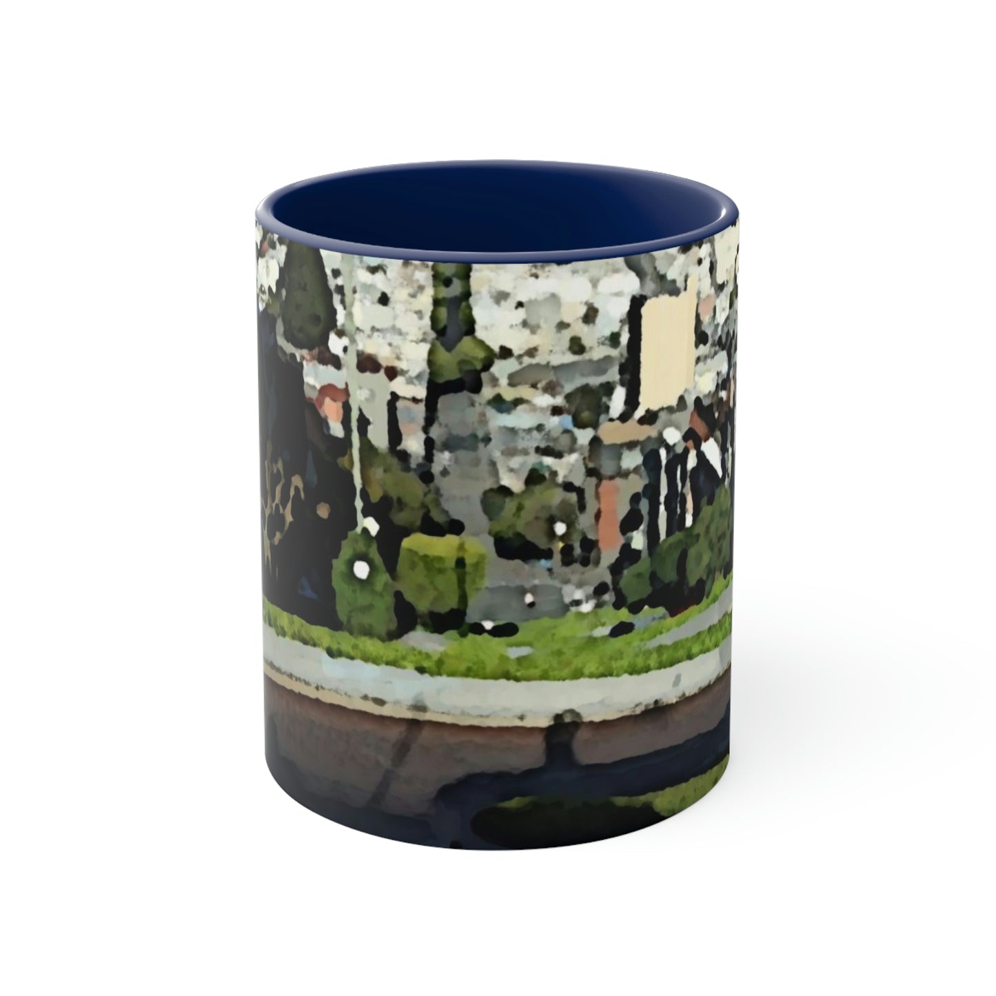 Accent Coffee Mug, 11oz ... "Lombard Street San Francisco, CA, USA" ... Family Archives 1970's ... Original Works ...