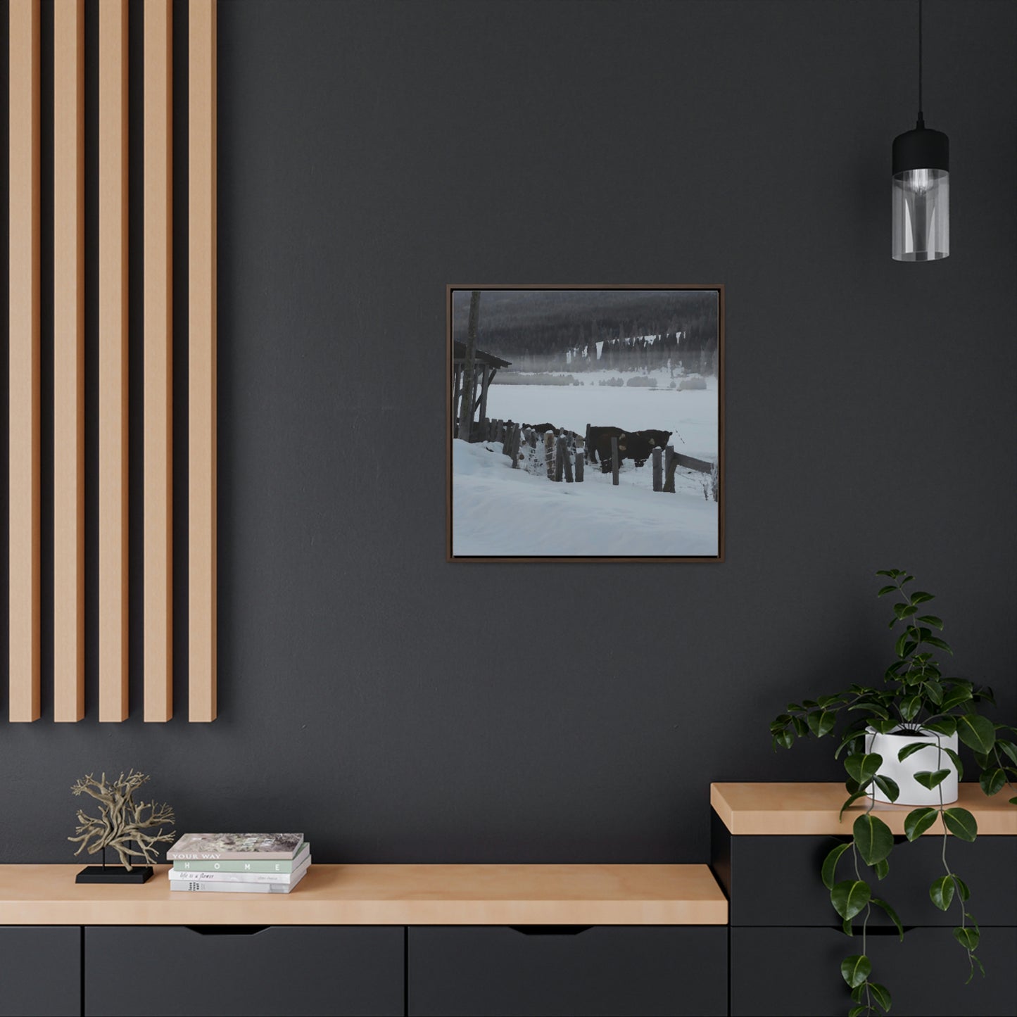 Gallery Canvas Wraps, Square Frame