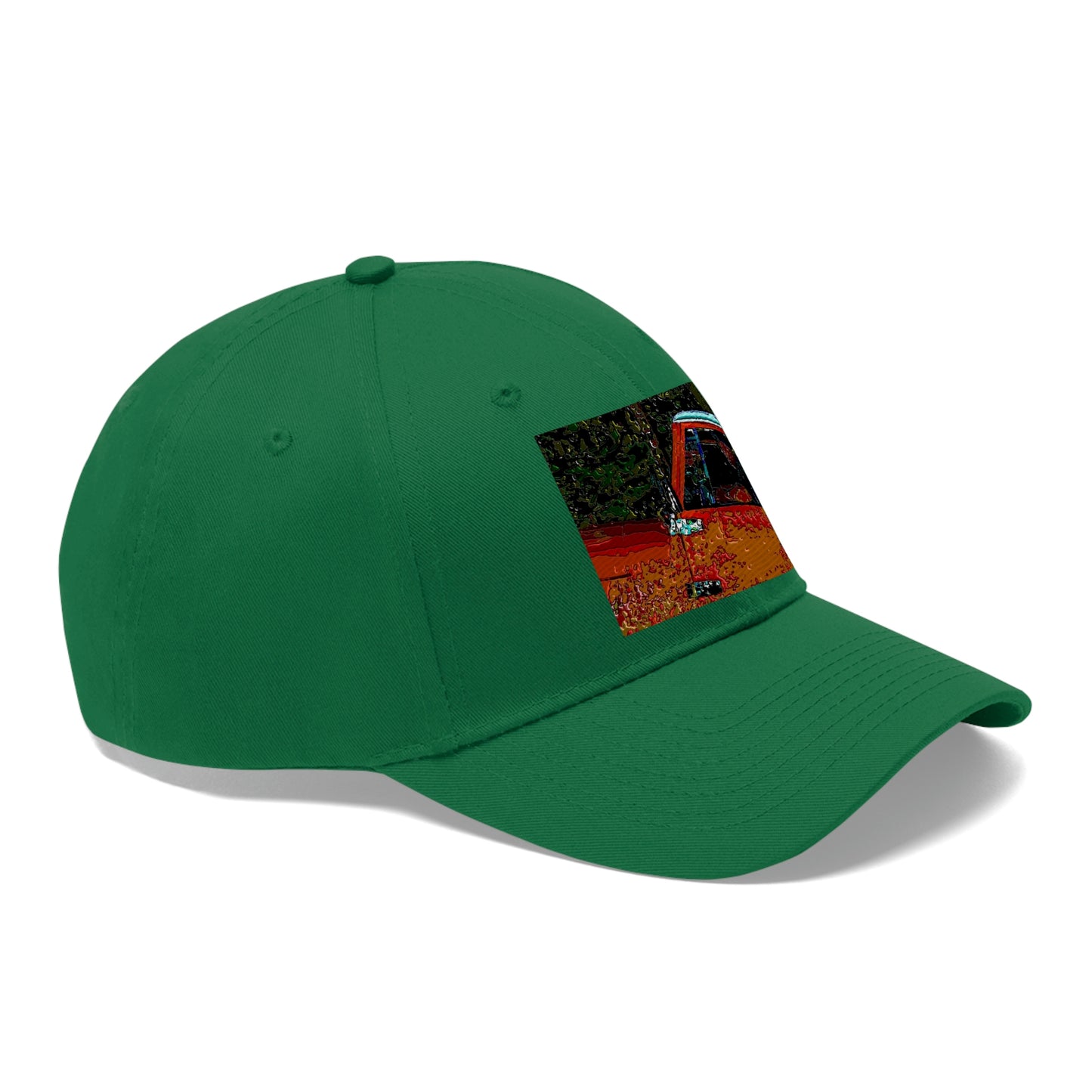 Unisex Twill Hat ... How-To-Drive-Idaho's-Mountain_Roads ... "Like A Professional" ... "Truckin' Like The Doo-Dah-Man" ...
