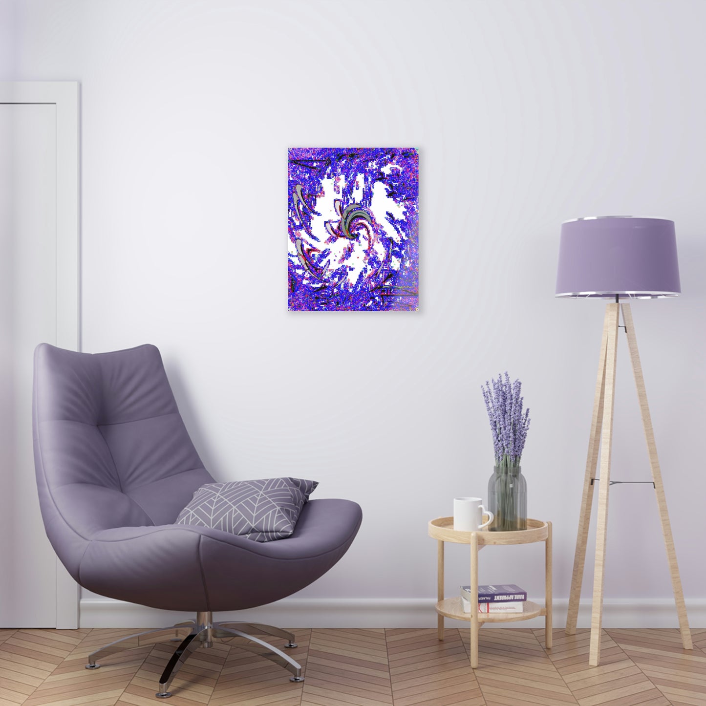Acrylic Prints ... "Waning Moon" ... Central Idaho ... October 2022 ... Rendering Time: 22 Hours ... Original Works ...