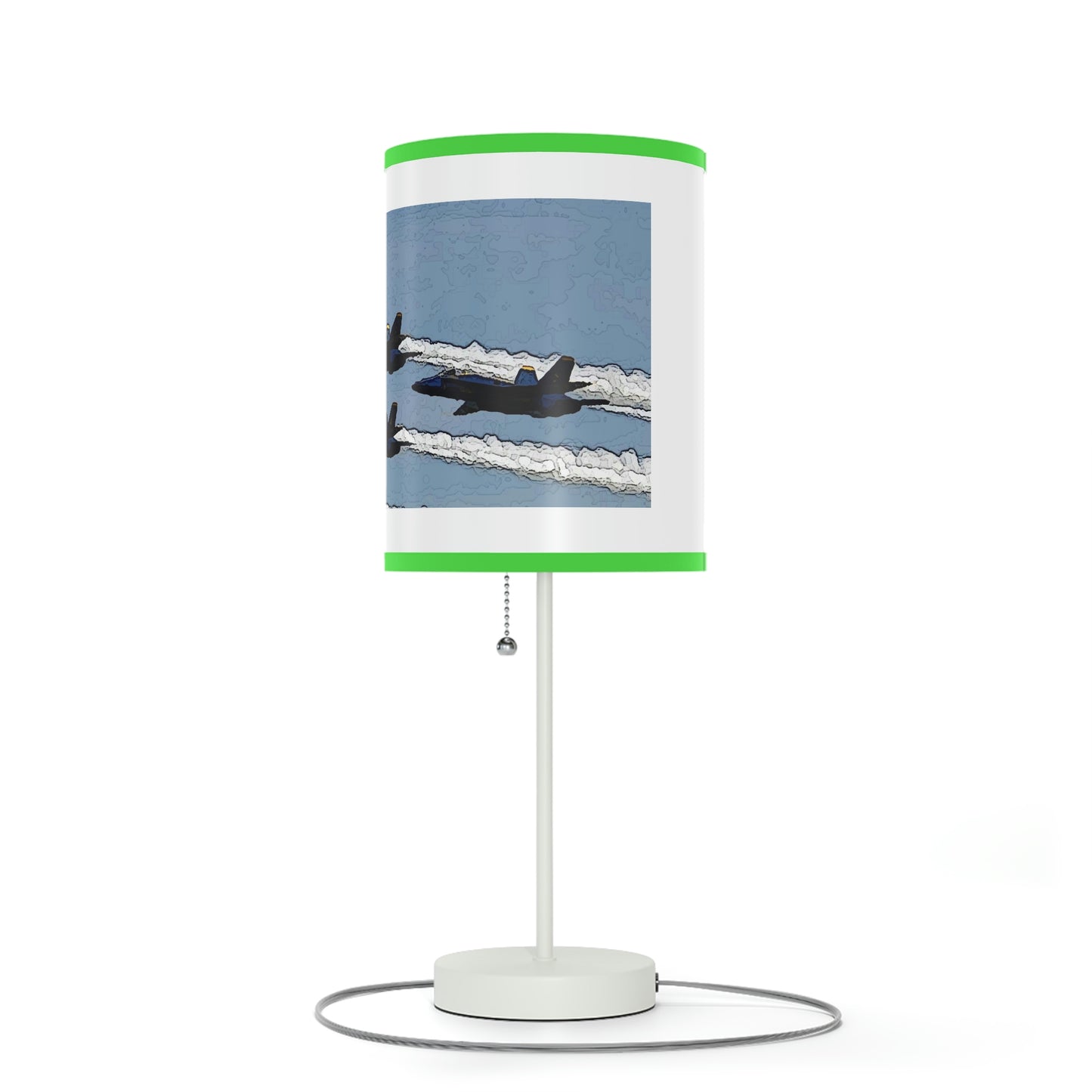 Lamp on a Stand, US|CA plug ... Seattle Seafair ..."Blue Angels Run Over Lake Washington" ... Circa Mid 1980's ... Dr FJ Holt ... Original Works ...