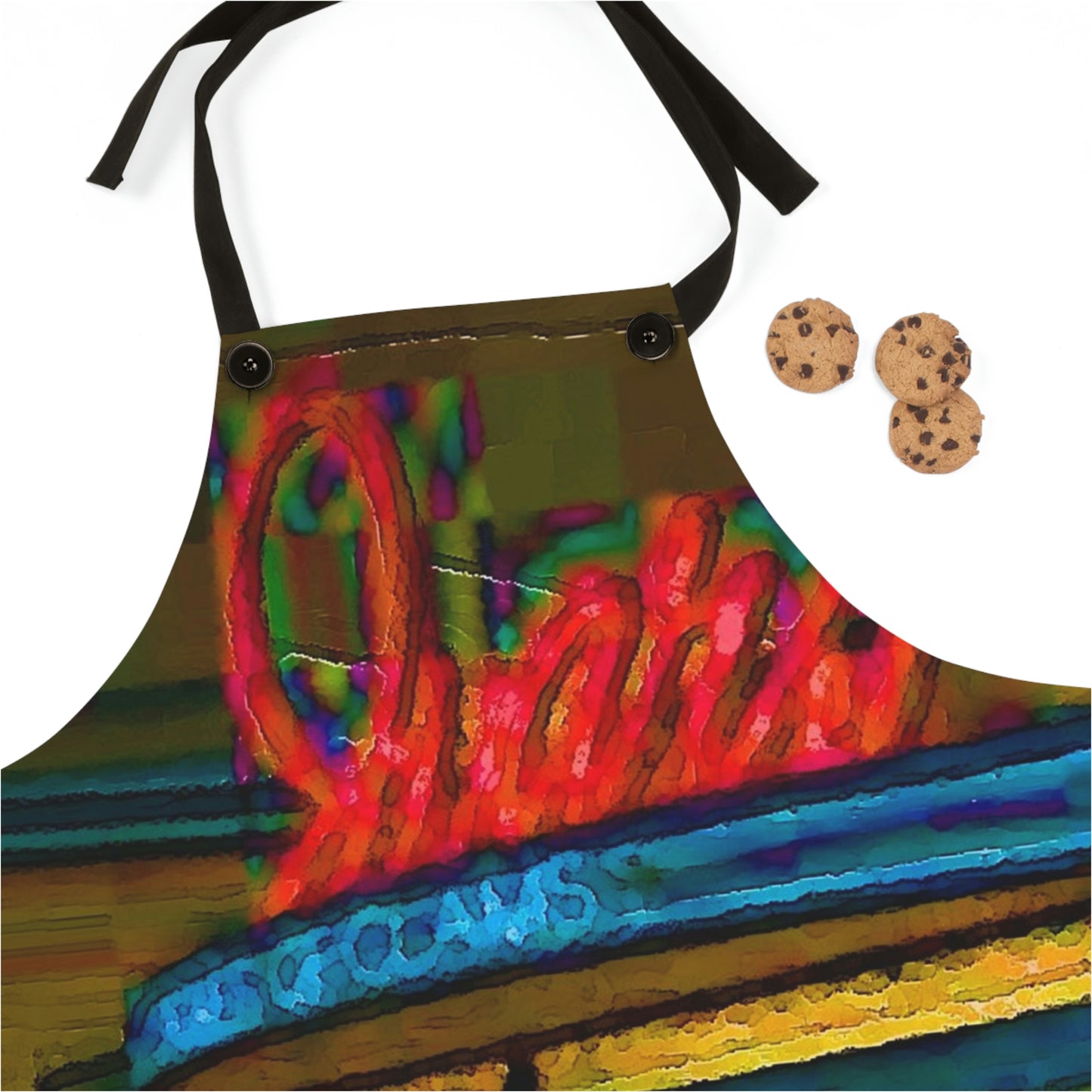 Apron ... In-A-Hurry & Stressed? ... Remember: Keep "Clam" ... Clam_Happy ...  'Ivars: Seattle Waterfront' ... Personal Archives ... Original Works ...